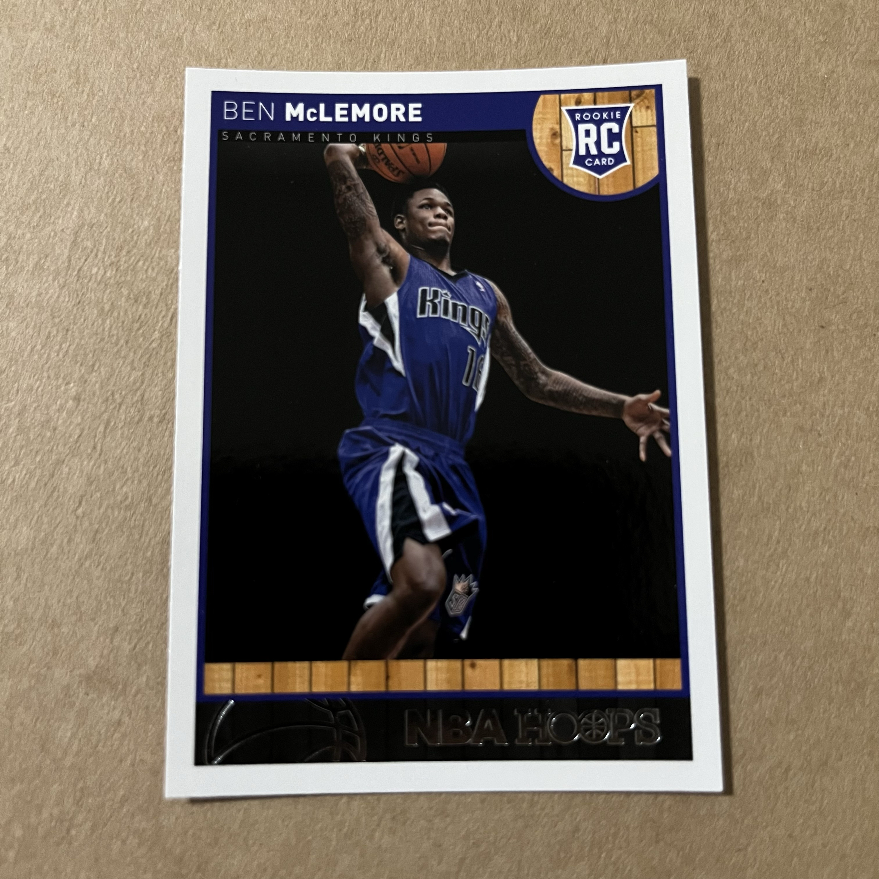 2013-14 Panini NBA Hoops Ben McLemore 【0手续费代卖】本 麦克勒莫 国王 RC 新秀 热门球星 专收必备 凑套收藏 可累计#篮球卡