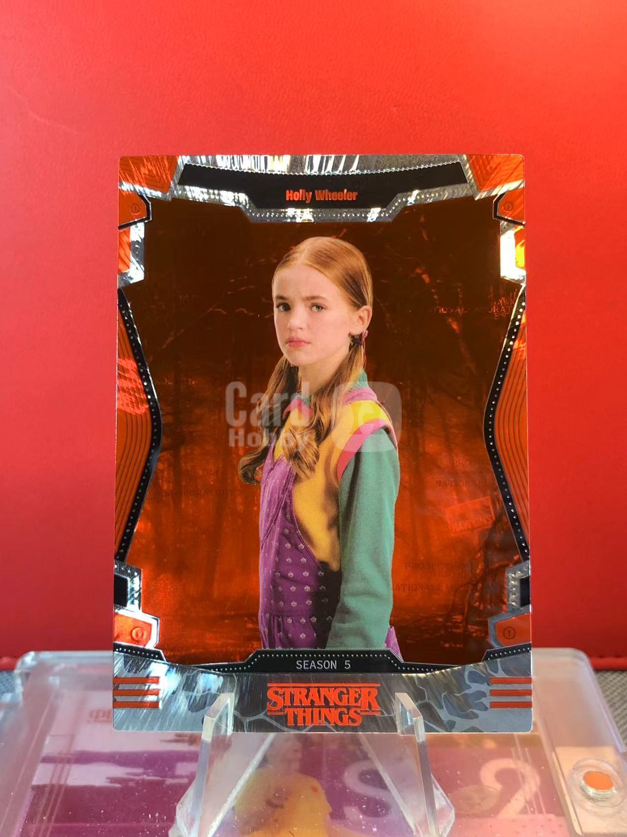 (詹叔代拍)2026 WUSTYLE Stranger Things 怪奇物语 Holly Wheeler 霍莉 惠勒 第五季造型 024/215编 折射 顺丰寄付 晨1