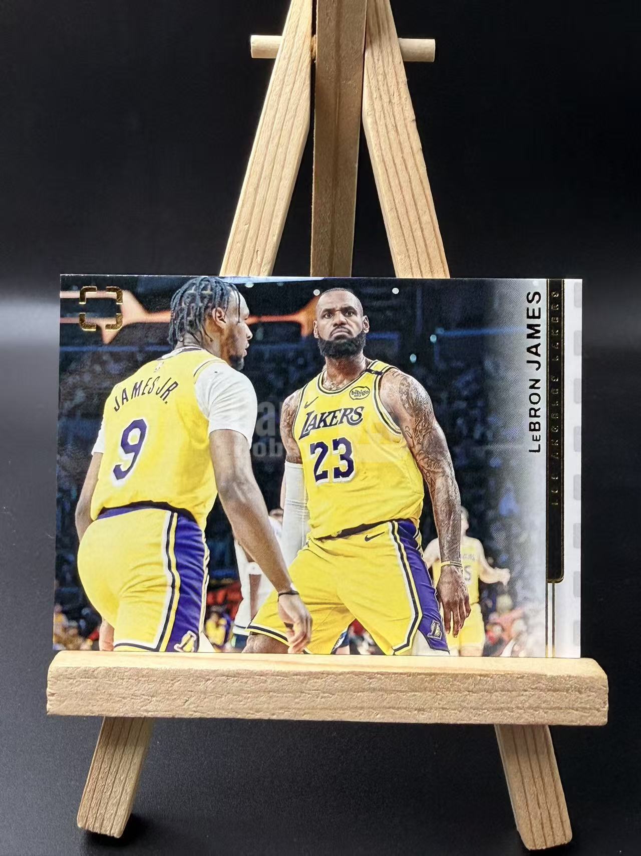 2024-25 Panini Photogenic LeBron James 【YT拍卖】 勒布朗 詹姆斯 布朗尼 詹姆斯 湖人 父子同框 上镜 父子同台 小皇帝~闪电q