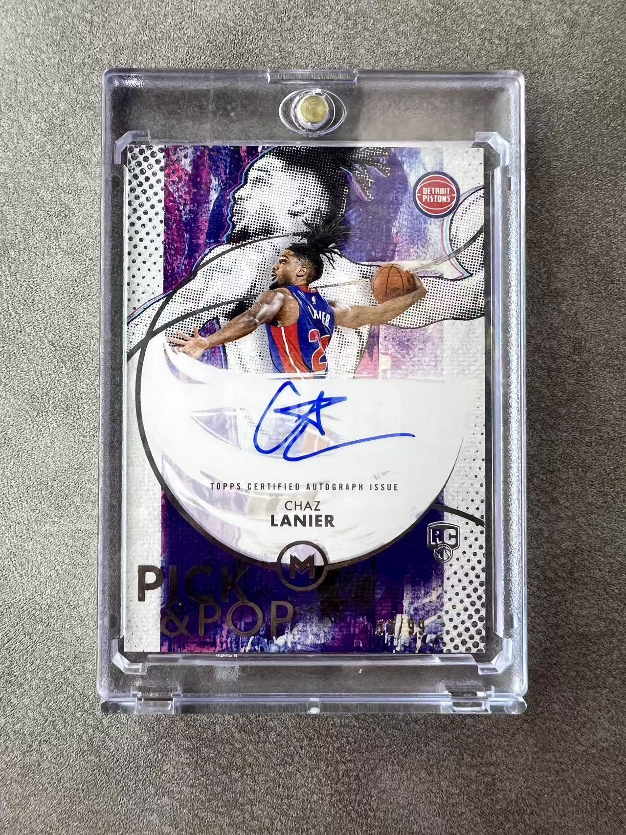 172【330球星卡实体店代卖】2026 Topps Motif 查兹拉尼尔(Chaz Lanier)新秀年 RC 签字 AUTO 卡签 52/99编 银平行 仅顺丰寄付 (无味)