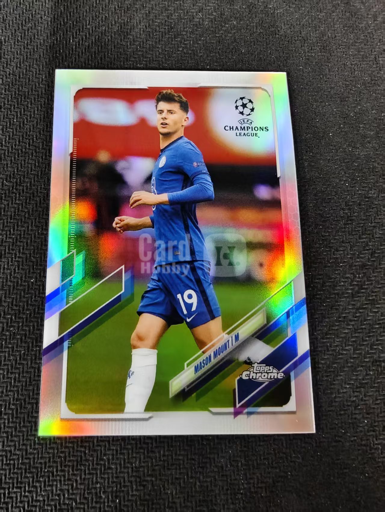【可合并,不累计】2021 Topps Chrome Mason mount 梅森 芒特 切尔西 欧冠 银折 划痕 边角瑕疵 #45