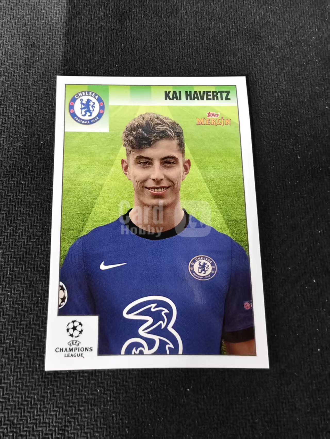 【可合并,不累计】2021 Topps Merlin 梅林95 Kai Havertz 切尔西 哈弗茨 欧冠 划痕 边角瑕疵 #41