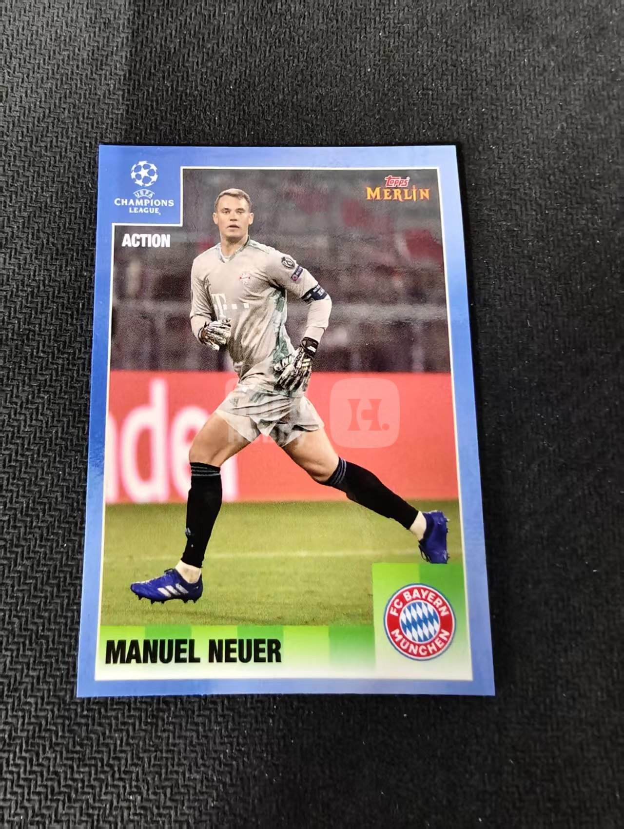 【可合并,不累计】2021 Topps Merlin 梅林95 Manuel Neuer 曼努埃尔 诺伊尔 拜仁慕尼黑 划痕 边角瑕疵 #114