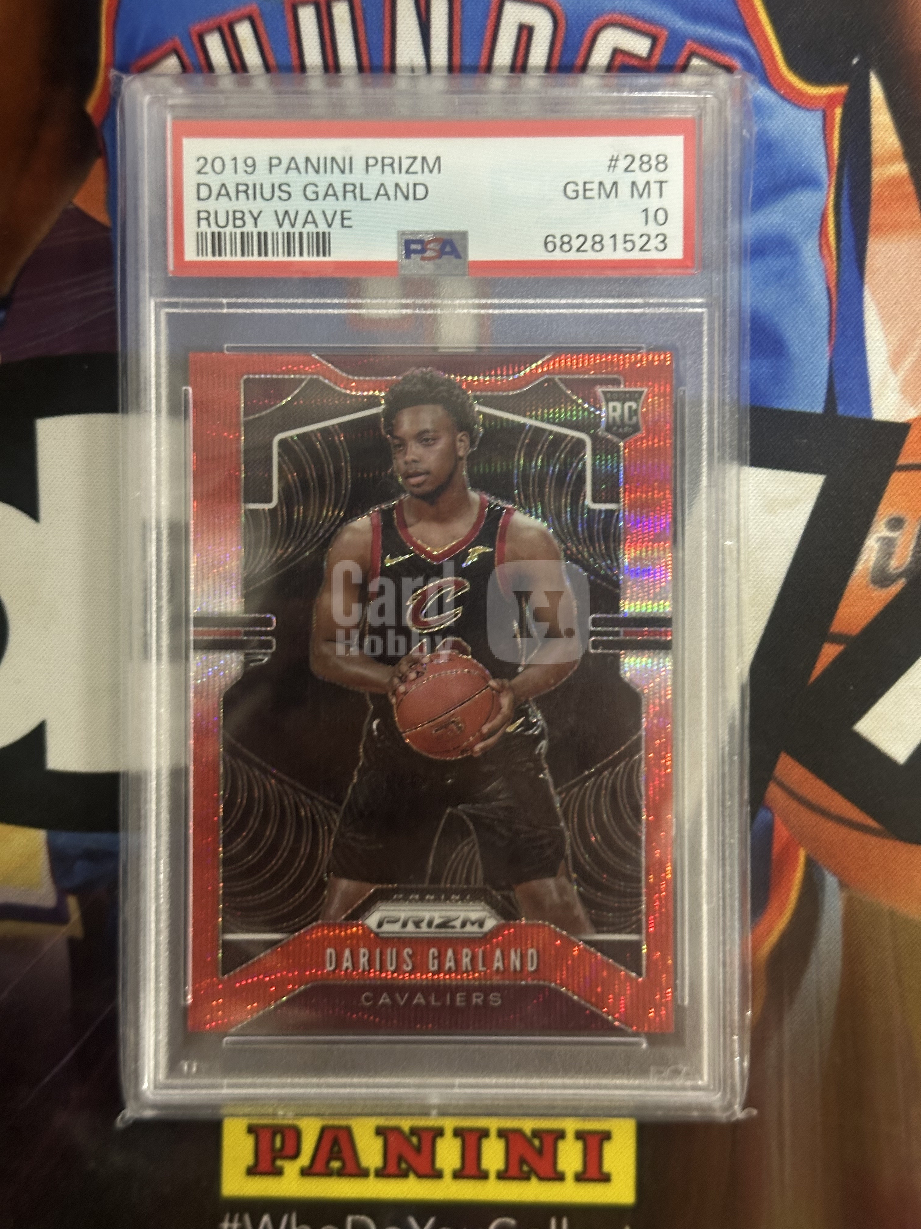 2019-20 Panini Prizm Darius Garland RC 【小猪包代卖】新秀 骑士 加兰 PSA10分 正base 红波纹折 llt