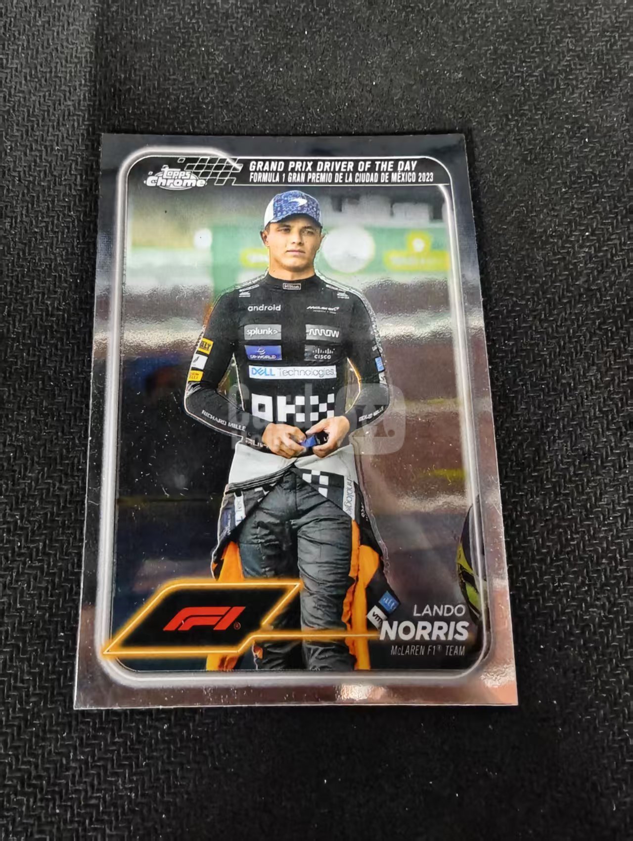 2024 Topps Chrome F1 Lando Norris 诺里斯 迈凯伦 划痕 边角瑕疵 #177