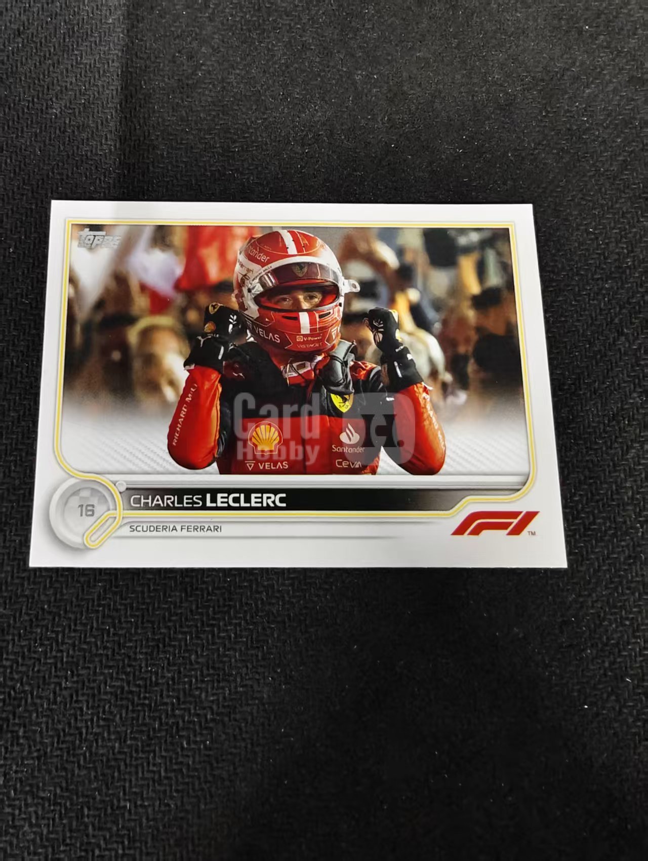 2022 Topps F1 Charles Leclerc 法拉利 夏尔 勒克莱尔 划痕 边角瑕疵@27