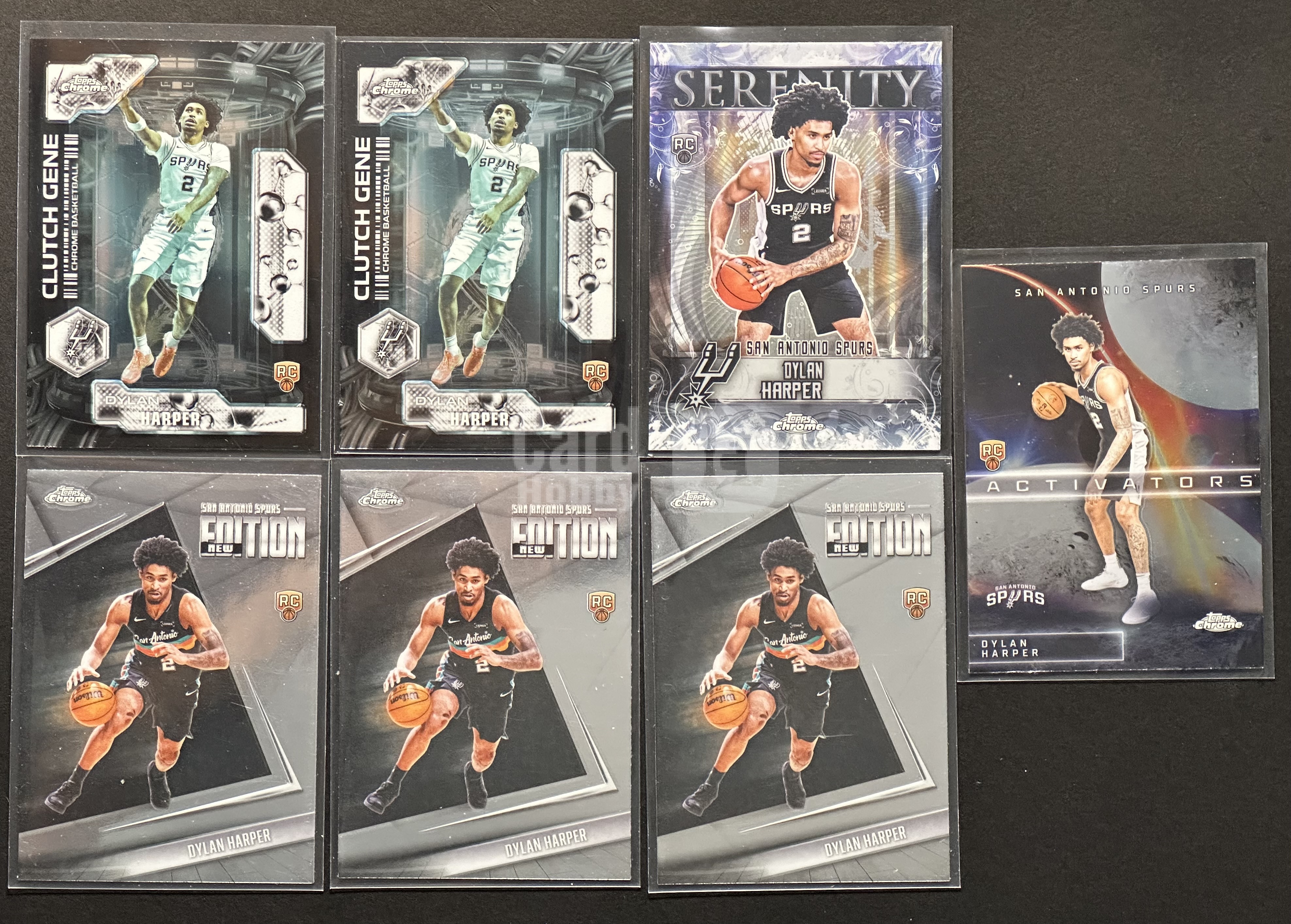 12# 2026 Topps Chrome Update TCU Dylan Harper RC 迪伦 哈珀 马刺 新秀 多种特卡 lot不保卡品【怪兽代卖】#ZZzz