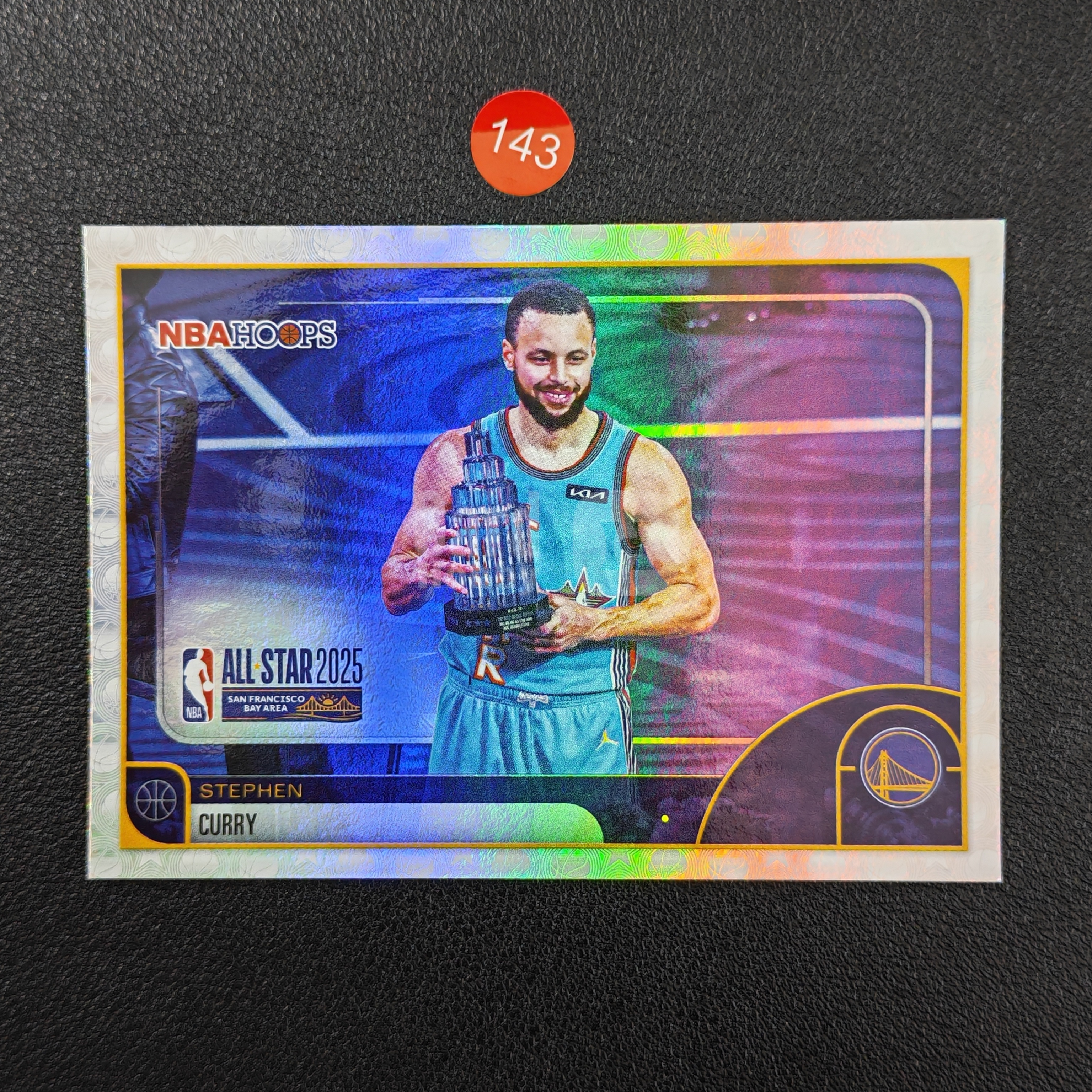 【鹰歌拍卖】斯蒂芬·库里 Stephen Curry 勇士 全明星MVP特卡|2024-25 Topps Hoops 萌神 历史三分王 四冠王朝 全票MVP 凑套必备 不保卡品 #momo