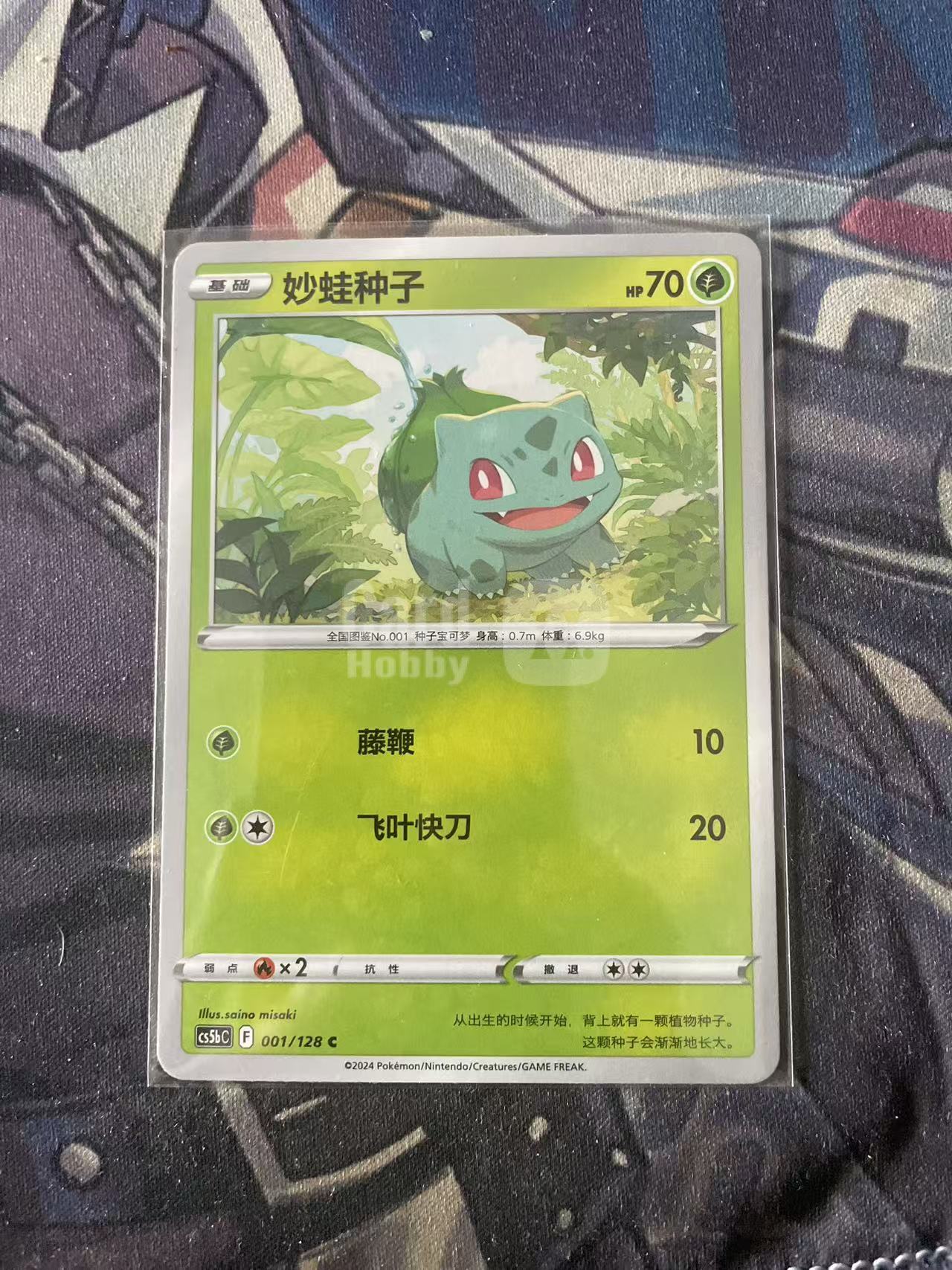 2024 Pokemon TCG 1 妙蛙种子 chs 宝可梦 简中 木水拍卖 204