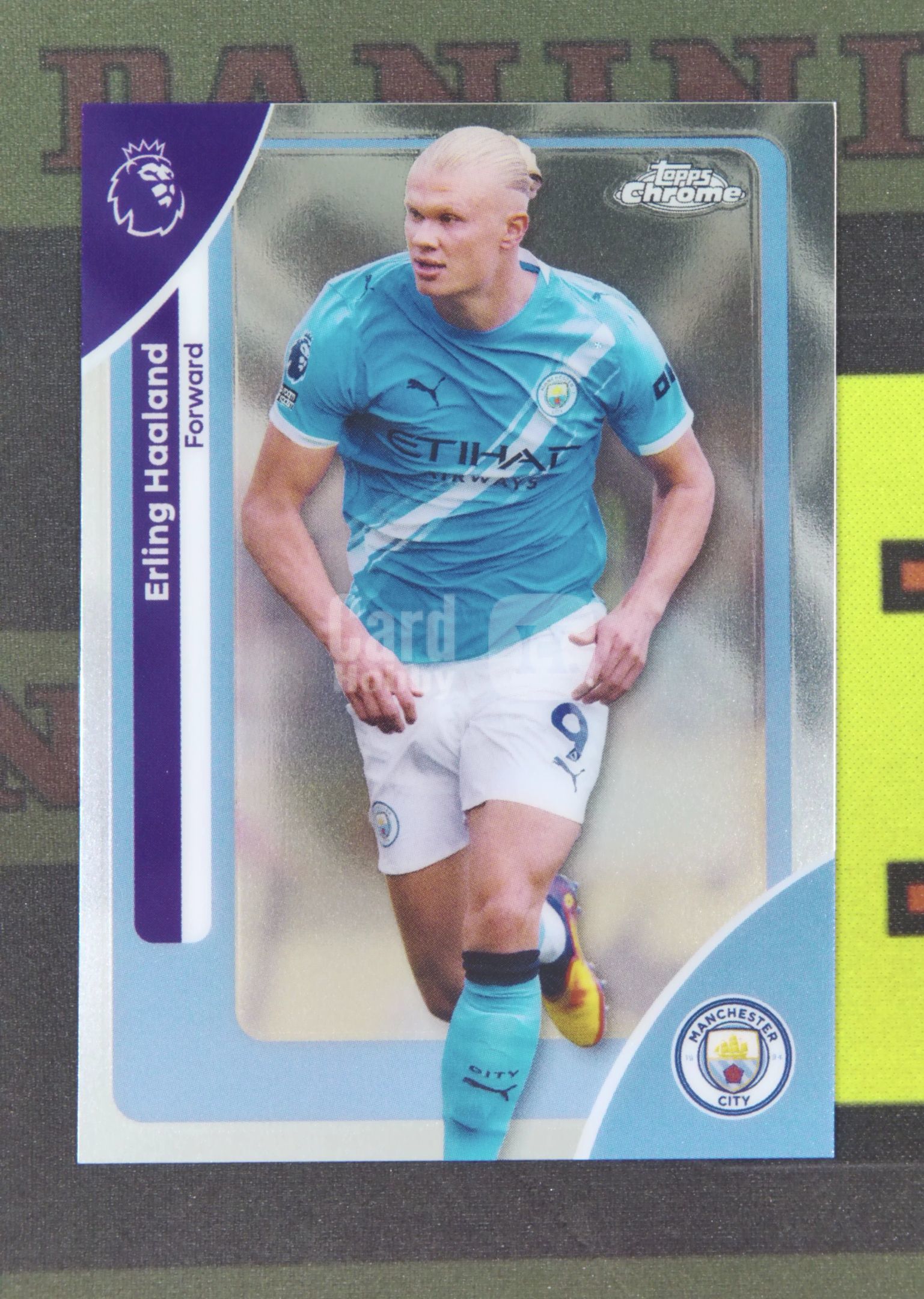 2025-26 Topps Chrome Erling Haaland Nirvana Project 埃尔林 哈兰德 曼城 正base 金靴回购 英超 TC 卡品如图 xu001