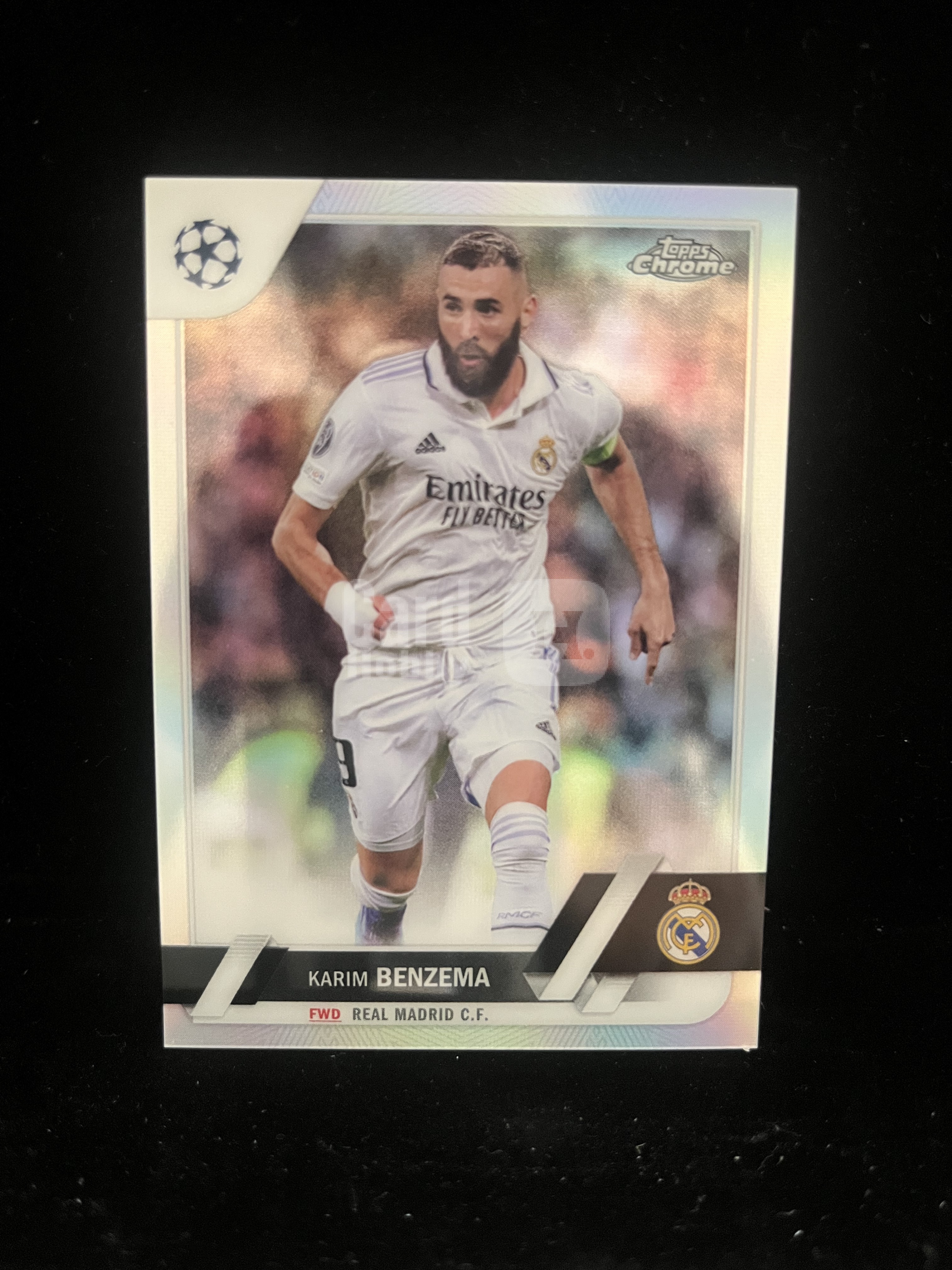 免费代拍 2023 Topps Chrome 欧冠 本泽马 Karim Benzema 折射 卡品如图#A790