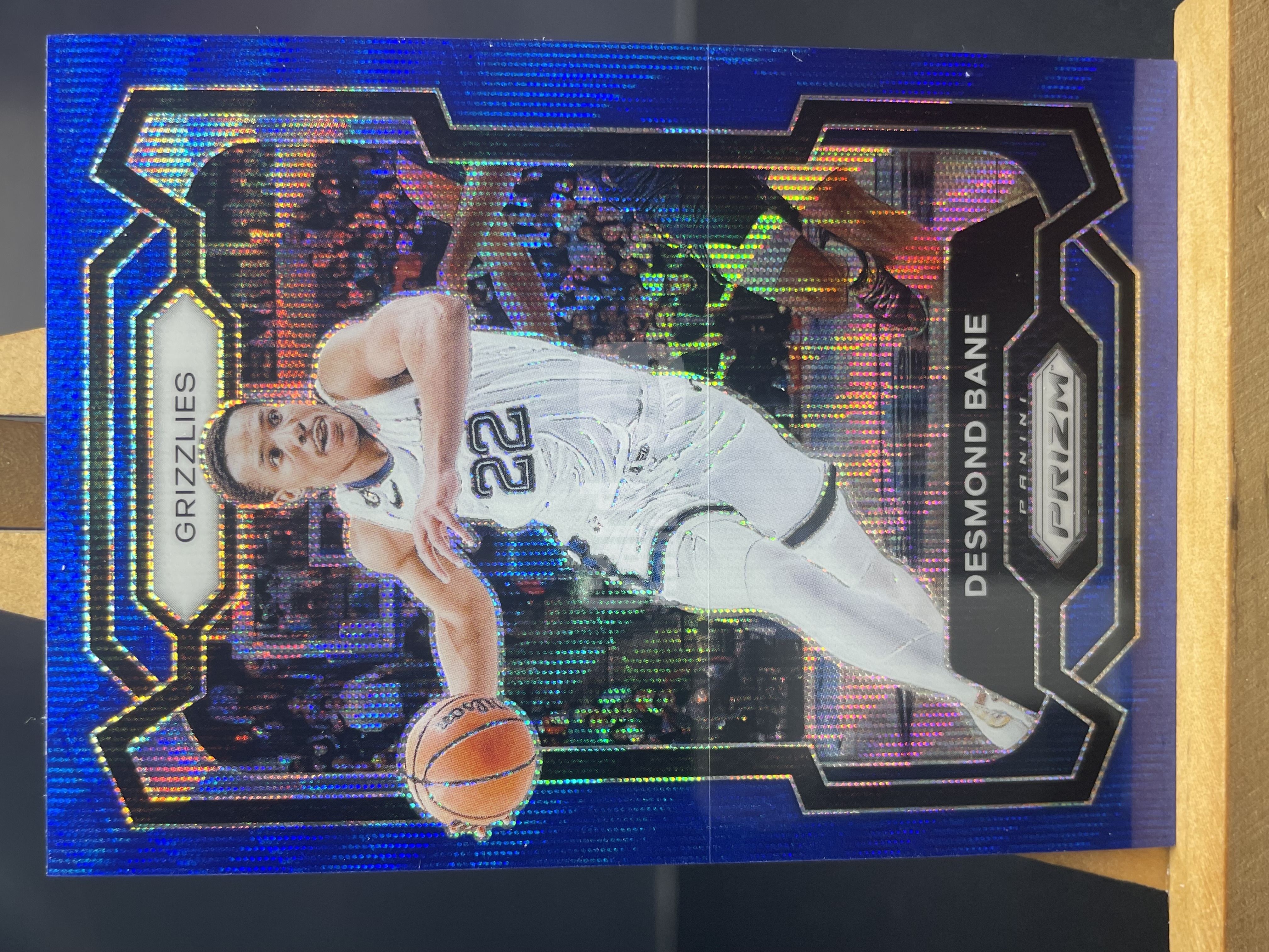 (B6) 2023-24 PANINI PRIZM 蓝波纹 贝恩 灰熊 近期大热球星 收藏凑套必备 卡品如图 !!!