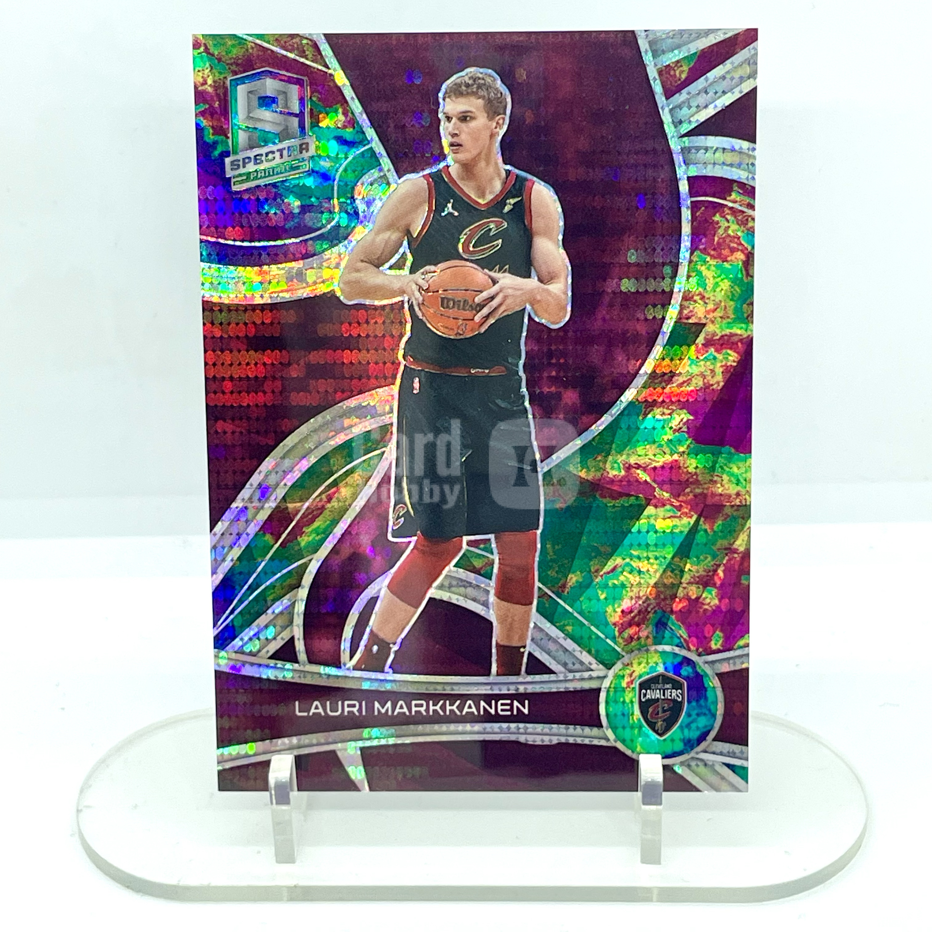 2122 Spectra NBA Cavaliers Lauri Markkanen 48/99编 碎点折 不保卡品 马尔卡宁 骑士 光谱【芥末-阿玮/庸】