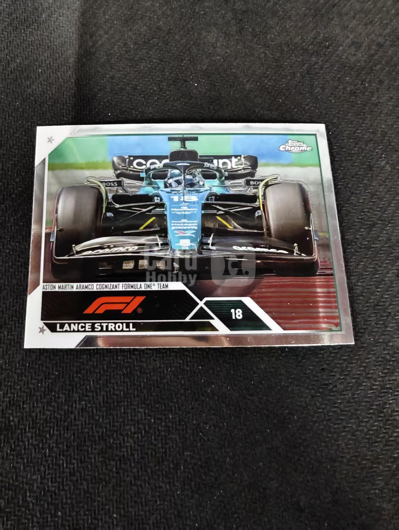 2023 Topps Chrome Lance Stroll 兰斯 斯特罗尔 阿斯顿马丁车队 F1 划痕 边角瑕疵 #45