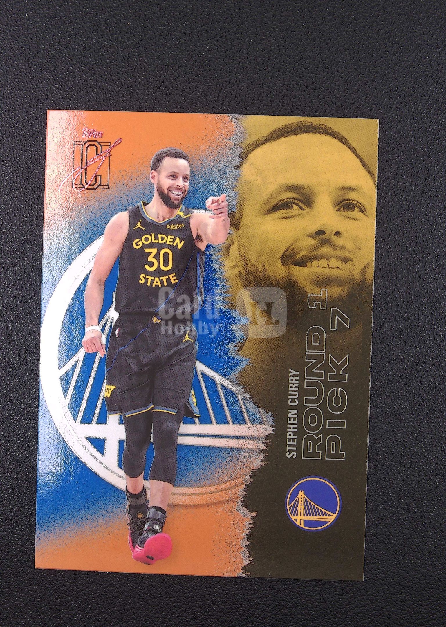 2026 Topps Signature Class Stephen Curry 斯蒂芬 库里 勇士 橙蓝折【Big M 代拍】 LL402