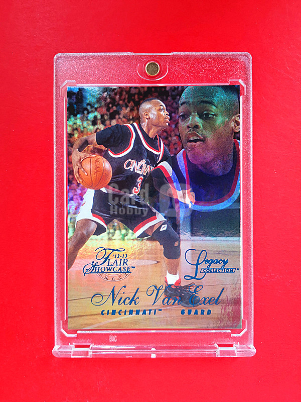 2012-13 Fleer Retro 尼克·范·埃克塞尔 (( 限量150张 1996-97 FLAIR SHOECASE )) 1999-2000赛季以场均9.0助攻位列联盟第2 ebay奇迹