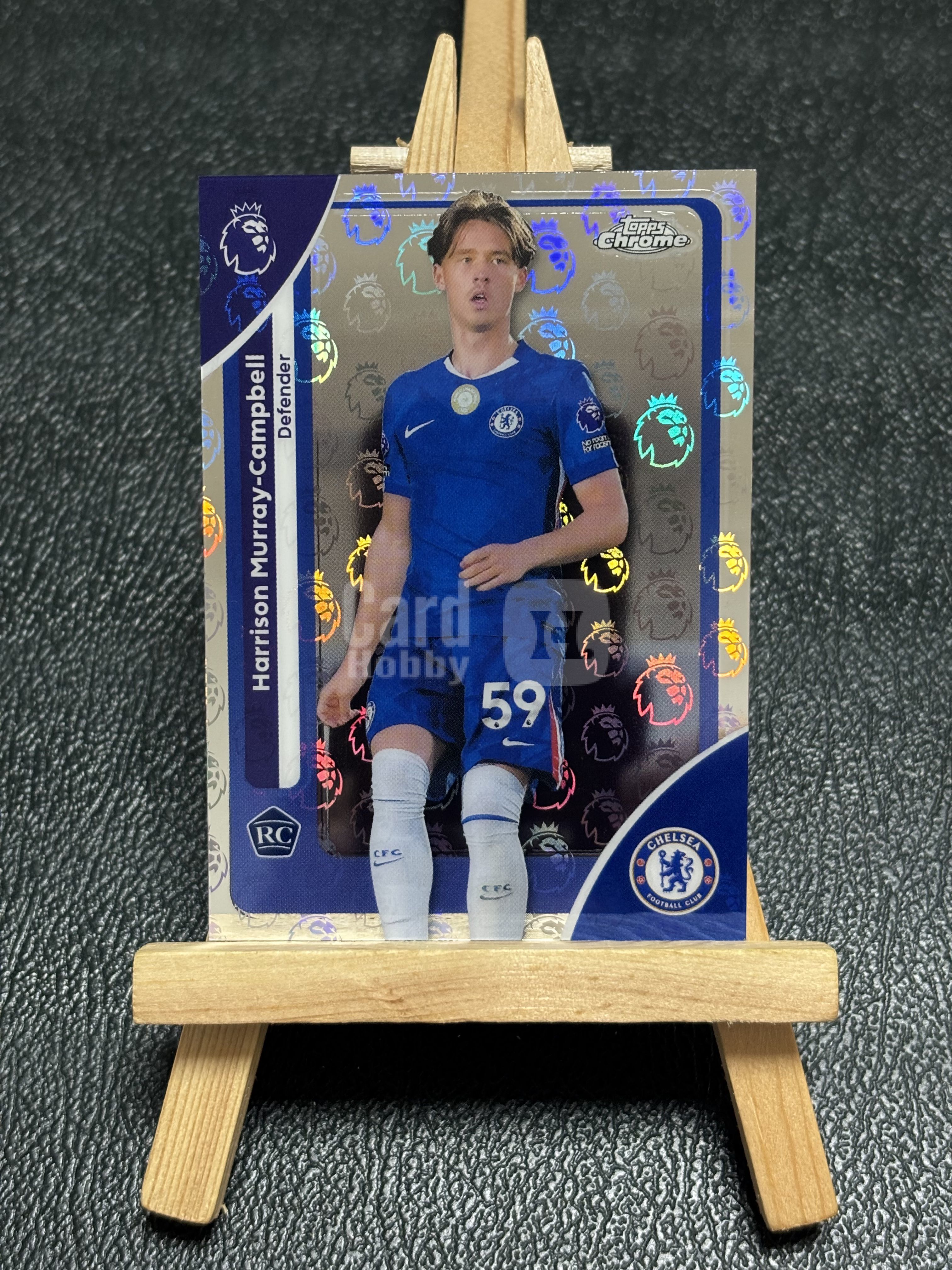 2026 Topps Chrome Harrison Murray Campbell 穆雷 坎贝尔 新秀 切尔西 logo折 摄政街 独占 英超 银折 实卡精美 收藏必备 卡品如图 七七代卖 XO6
