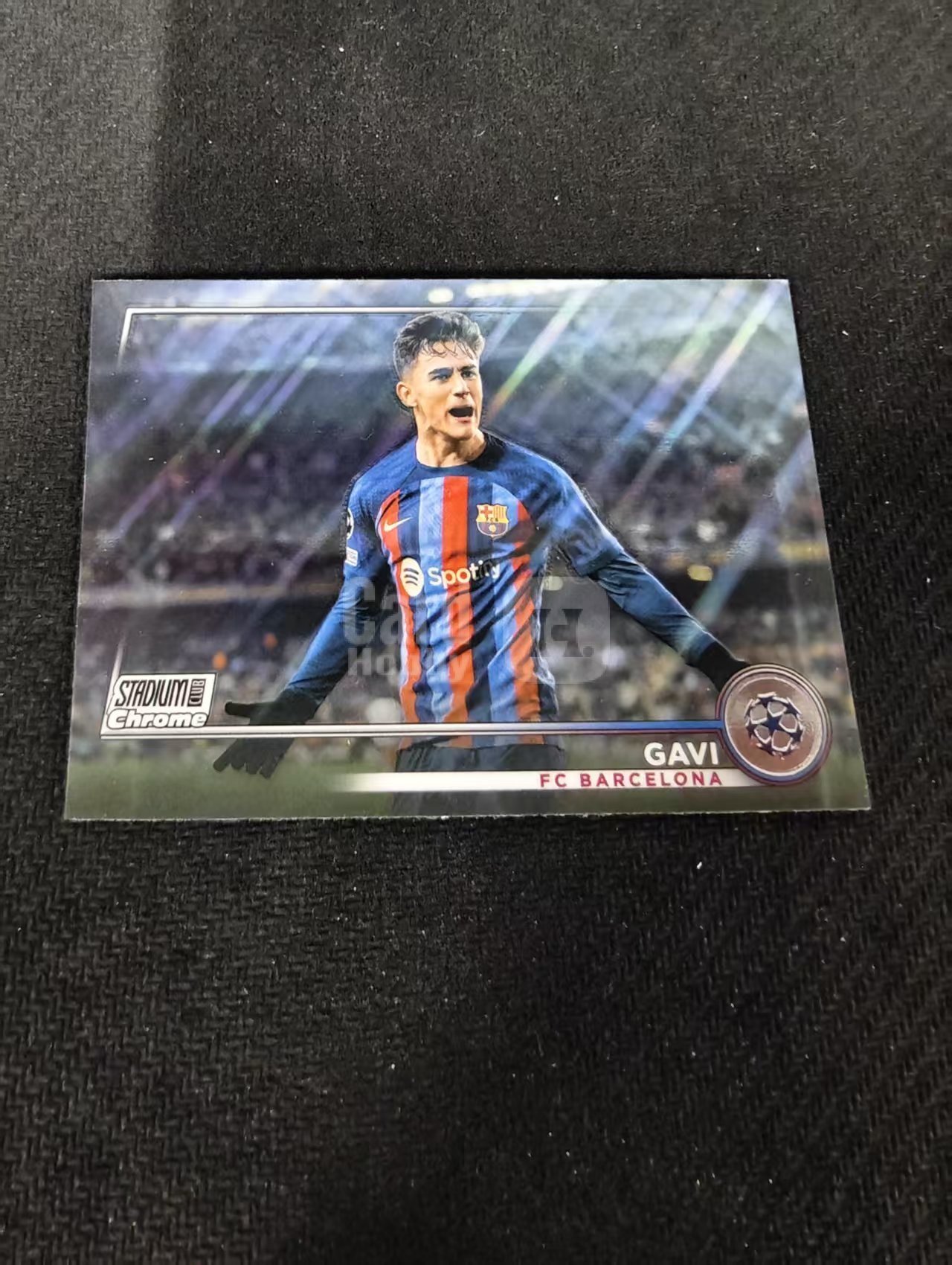 【可合并,不累计】2023 Topps Stadium Club Chrome Gavi 加维 巴塞罗那 巴萨 西班牙金童 欧冠 竞技场 不保卡品 介意勿拍 #68