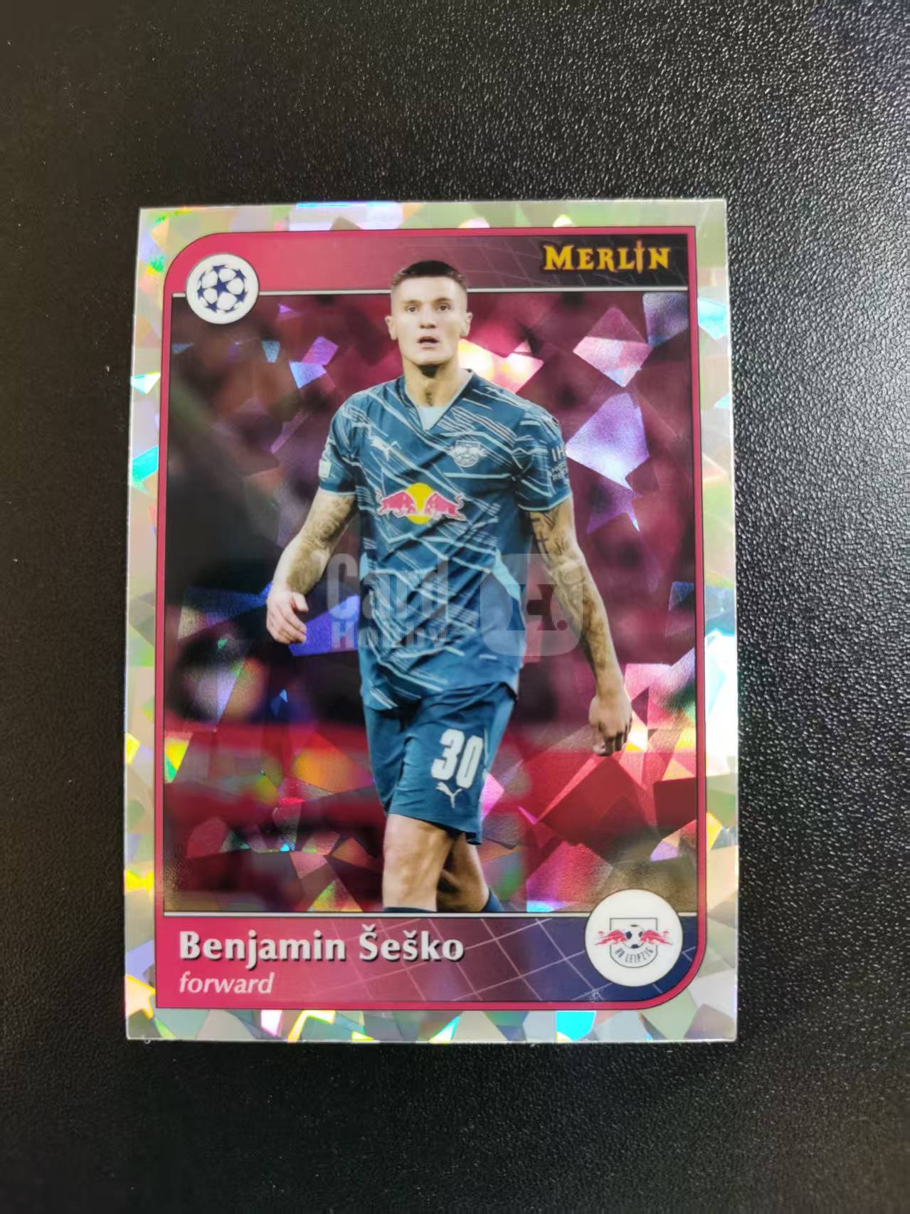 2025 Topps Merlin Benjamin Sesko 谢什科 莱比锡红牛 欧冠梅林 碎冰折 收藏凑套 卡品如图 免费代拍AKJ