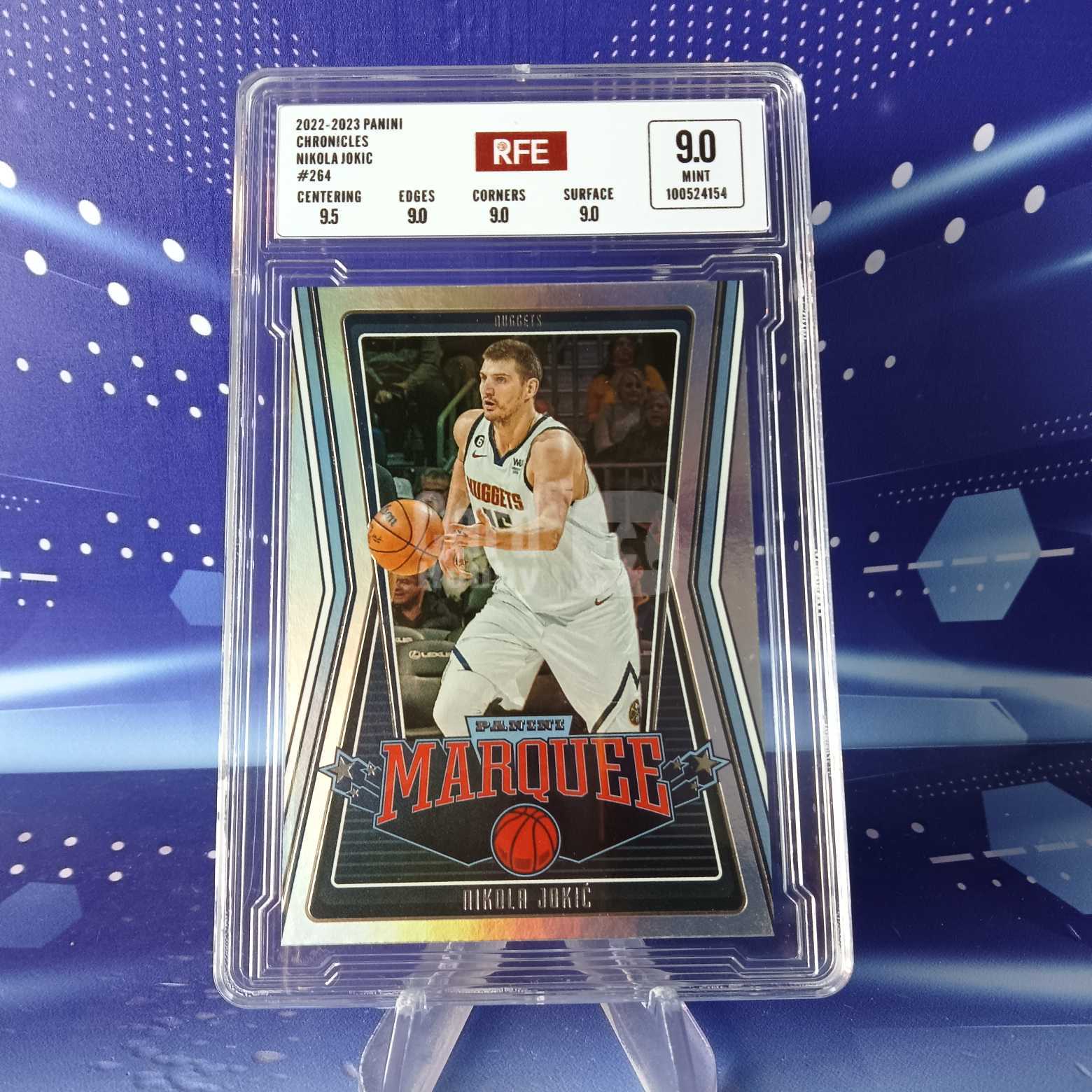 2022-23 Panini Chronicles 约基奇 评级卡 掘金 折射 实卡精美稀有 品质保障 投资收藏必备 保值回购 详情见说明 【KUROKO】