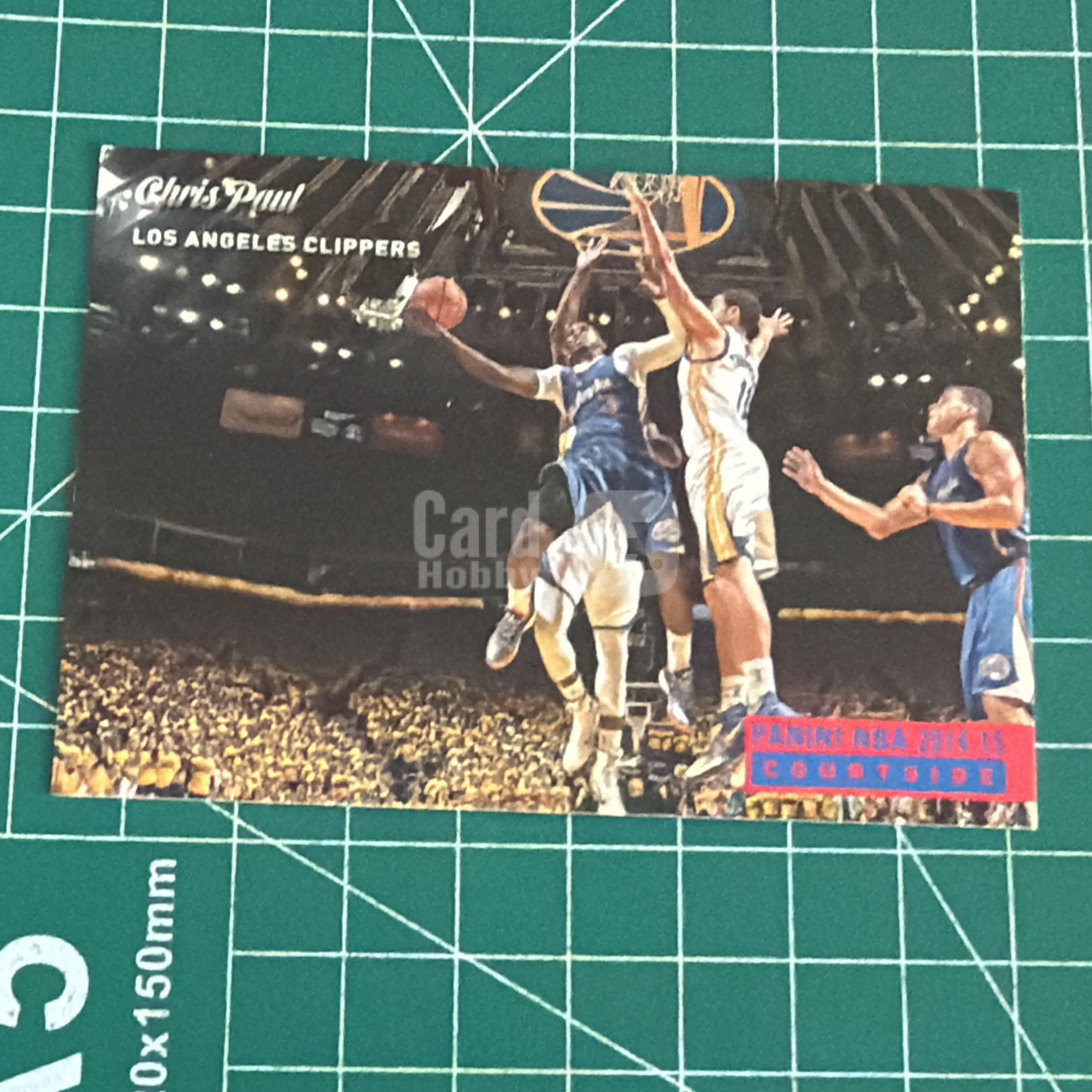 2014-15 Panini S.p.A Chris Paul 中雅图/中亚图 克里斯保罗 CP3 横版特卡 场边 小聚光灯 老卡 绝版卡 稀有大比例