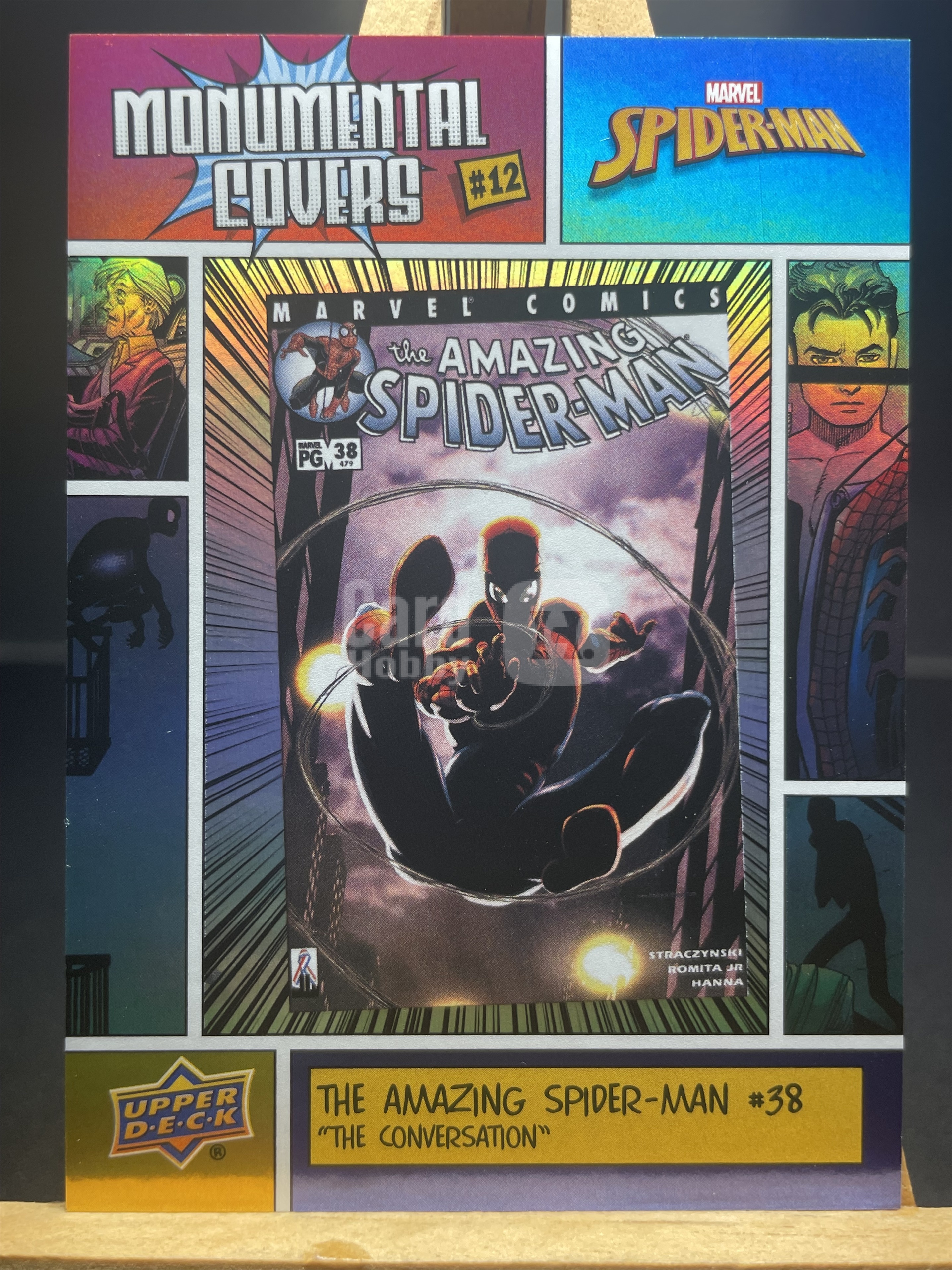 (B5) 2023 UPPER DECK 漫威 MARVEL 折射 封面 蜘蛛侠 收藏凑套必备 卡品如图!!!
