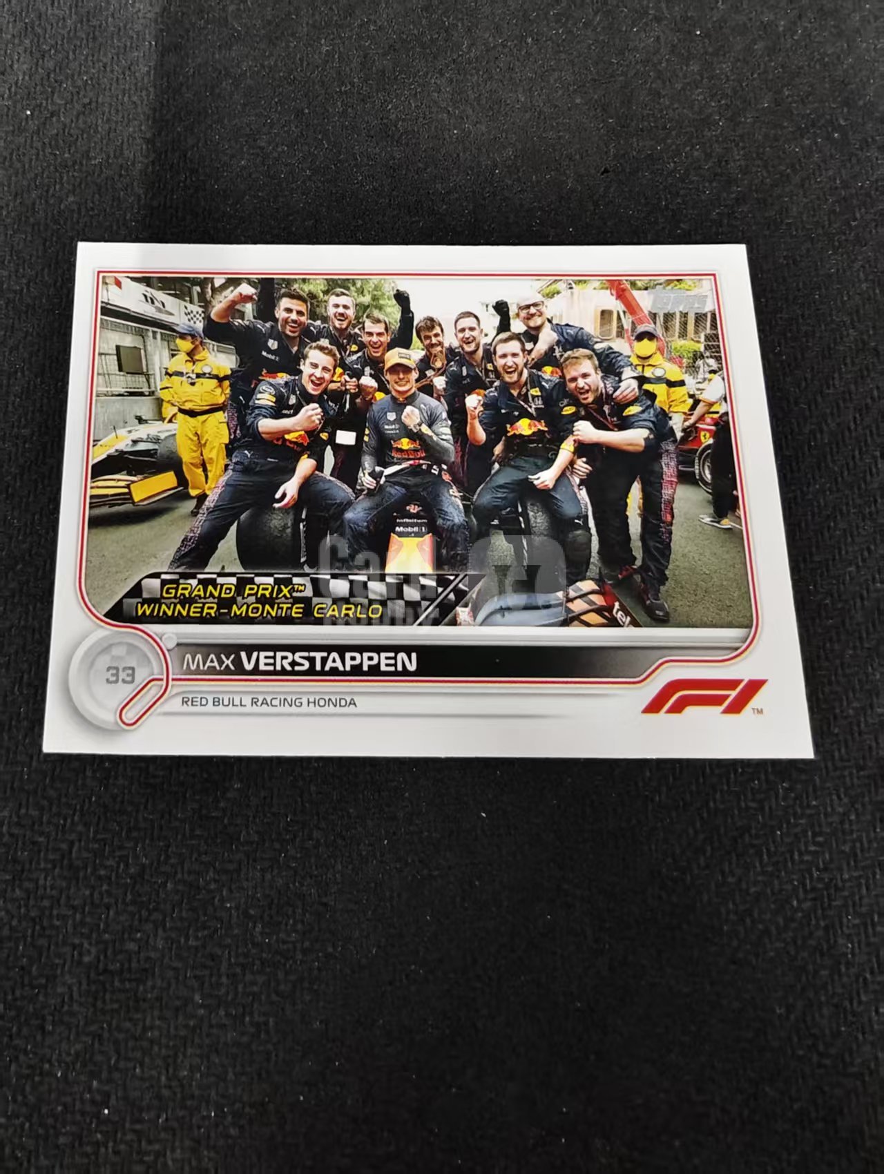 2022 Topps Chrome F1 Max Verstappen 维斯塔潘 红牛 划痕 边角瑕疵 @155