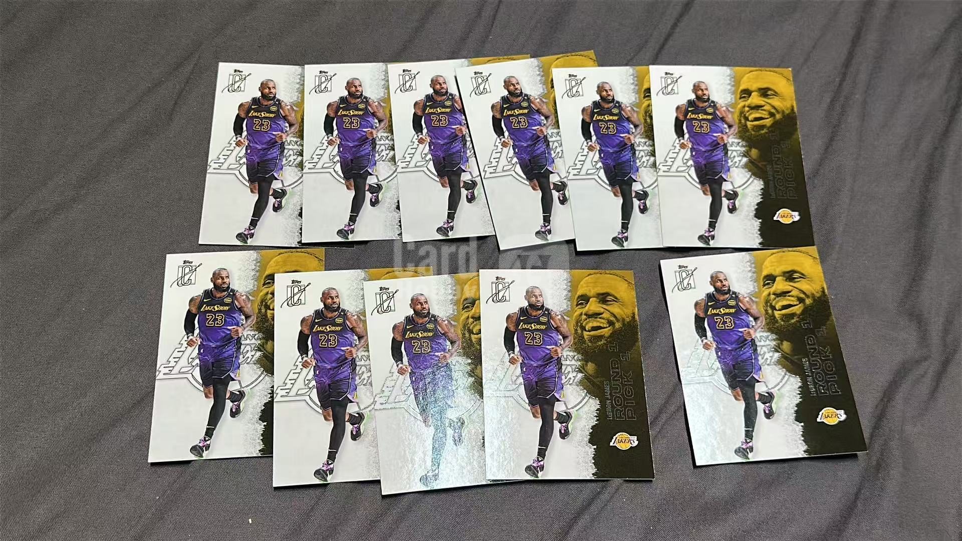 2026 Topps Signature Class LeBron James 【小猪包代卖】湖人 勒布朗 詹姆斯 base 10张 lot 元年 凑套 冰山