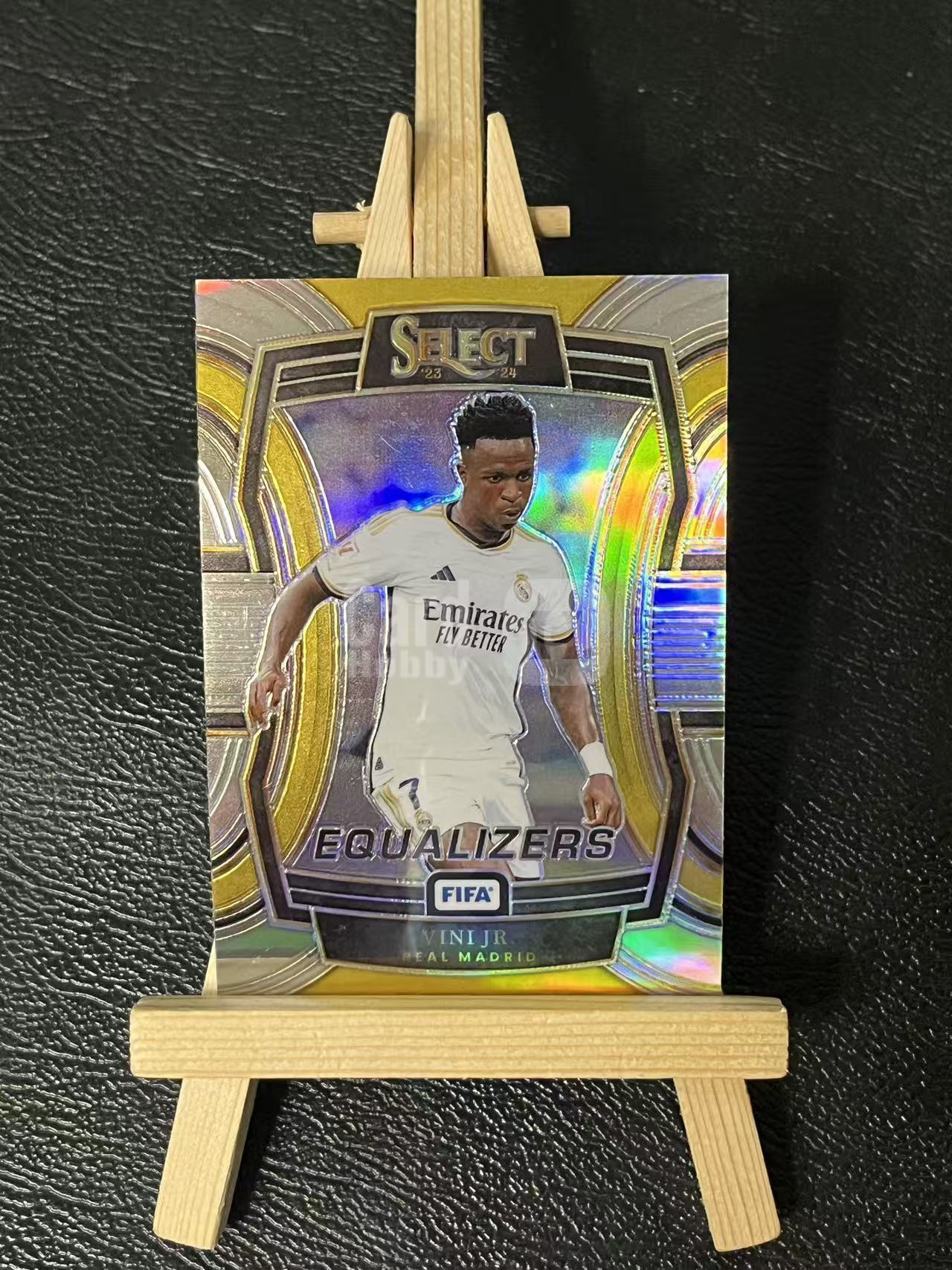 2023-24 Panini Select Vinicius Junior 维尼修斯 特卡 皇马 银折 实卡精美 卡品如图 LA-2