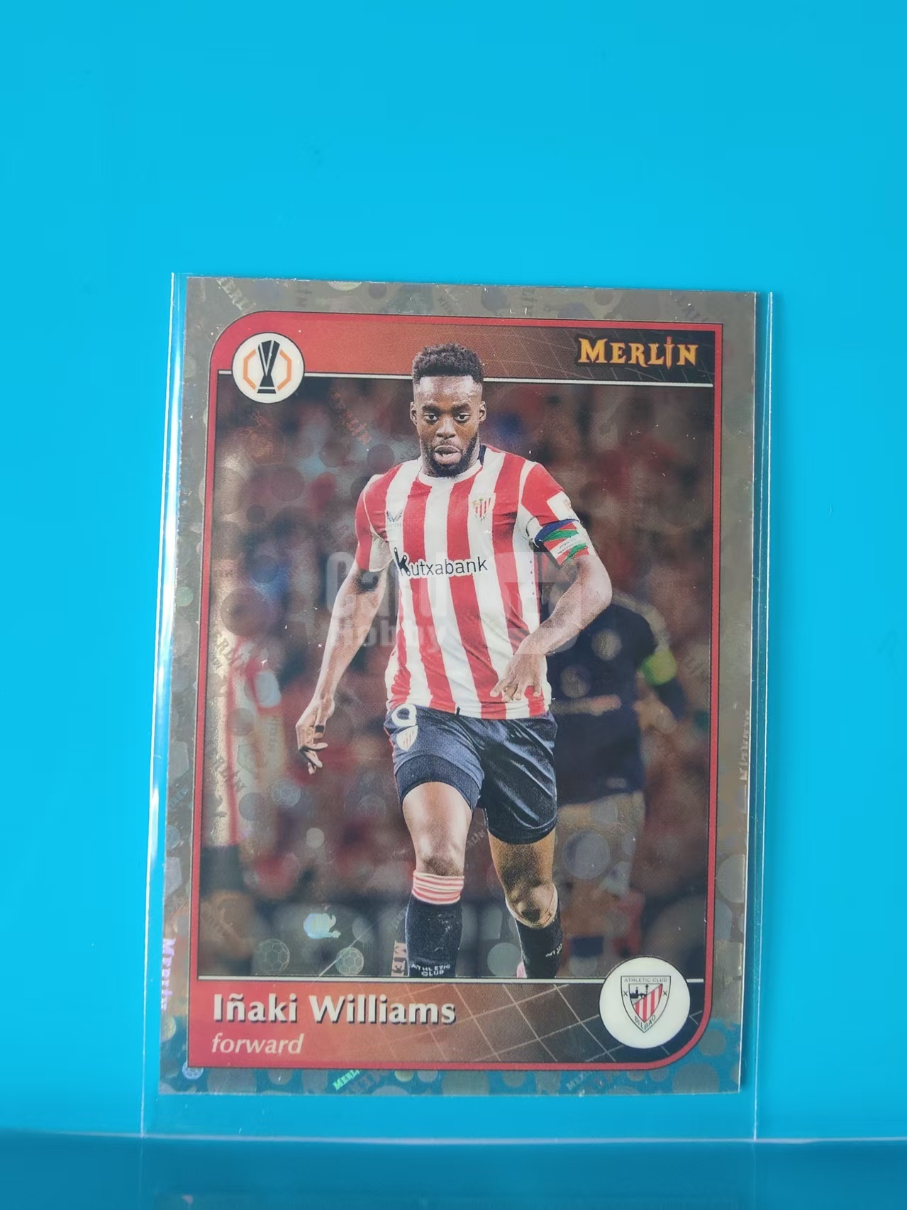 2025 Topps Merlin inaki williams 伊纳基 威廉姆斯 毕尔巴鄂竞技  银梅林折 欧冠梅林 卡品如图 W020H