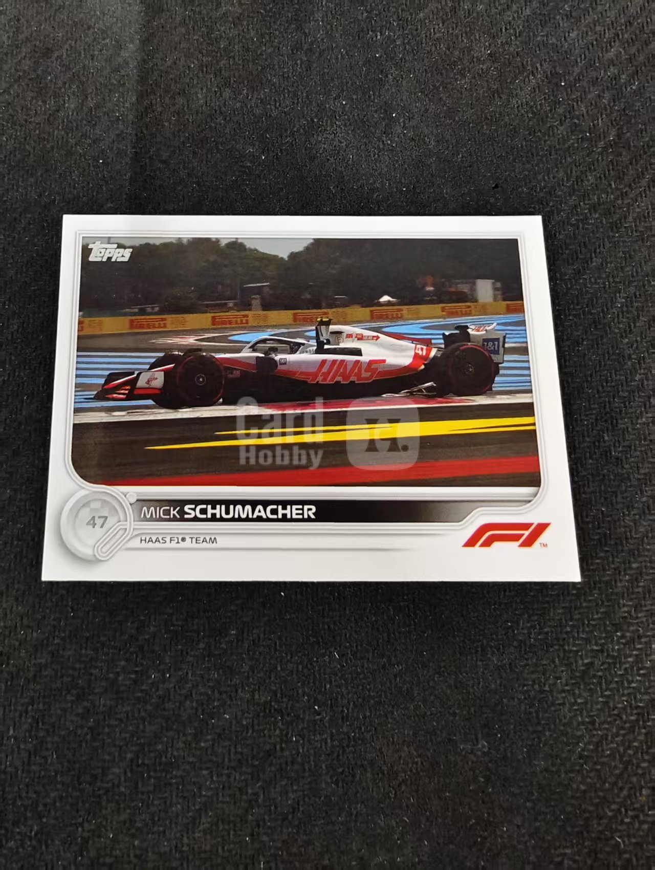 2022 Topps Chrome F1 Mick Schumacher 米克 舒马赫 划痕 边角瑕疵@127