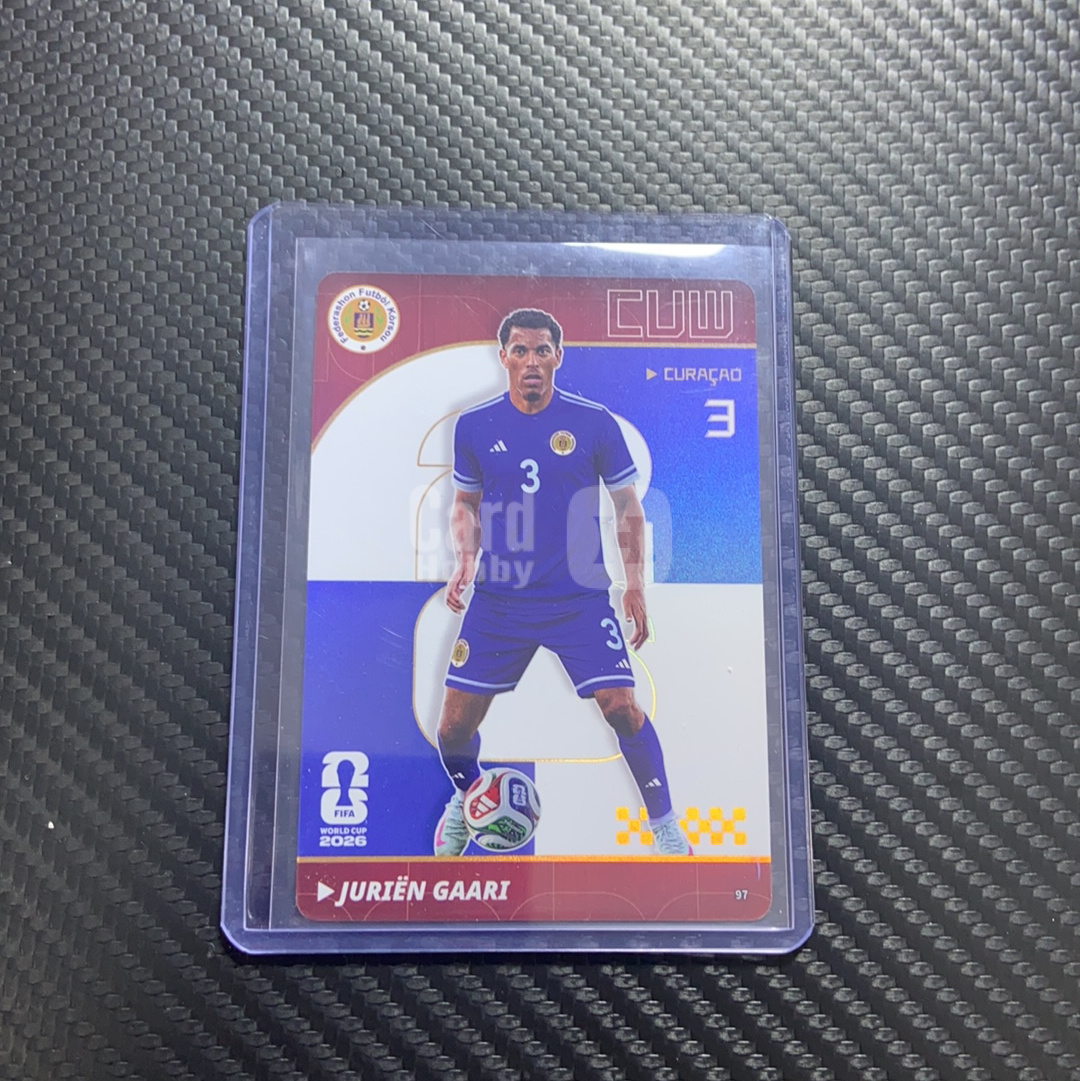 【小牛代拍】 2026 Panini FIFA World Cup Jurien Gaari 卡游 世界杯 库拉索 朱里恩 加里 30/199编 卡品如图(男)