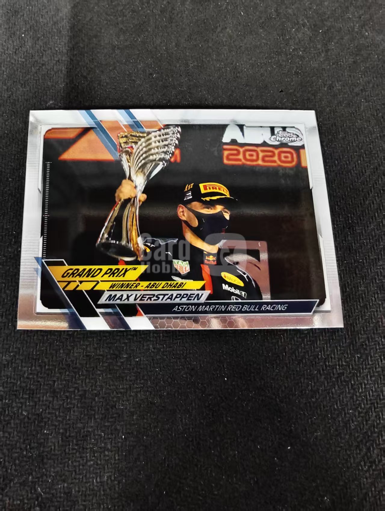 2021 Topps Chrome Max Verstappen F1 维斯塔潘 红牛 划痕 边角瑕疵 #154