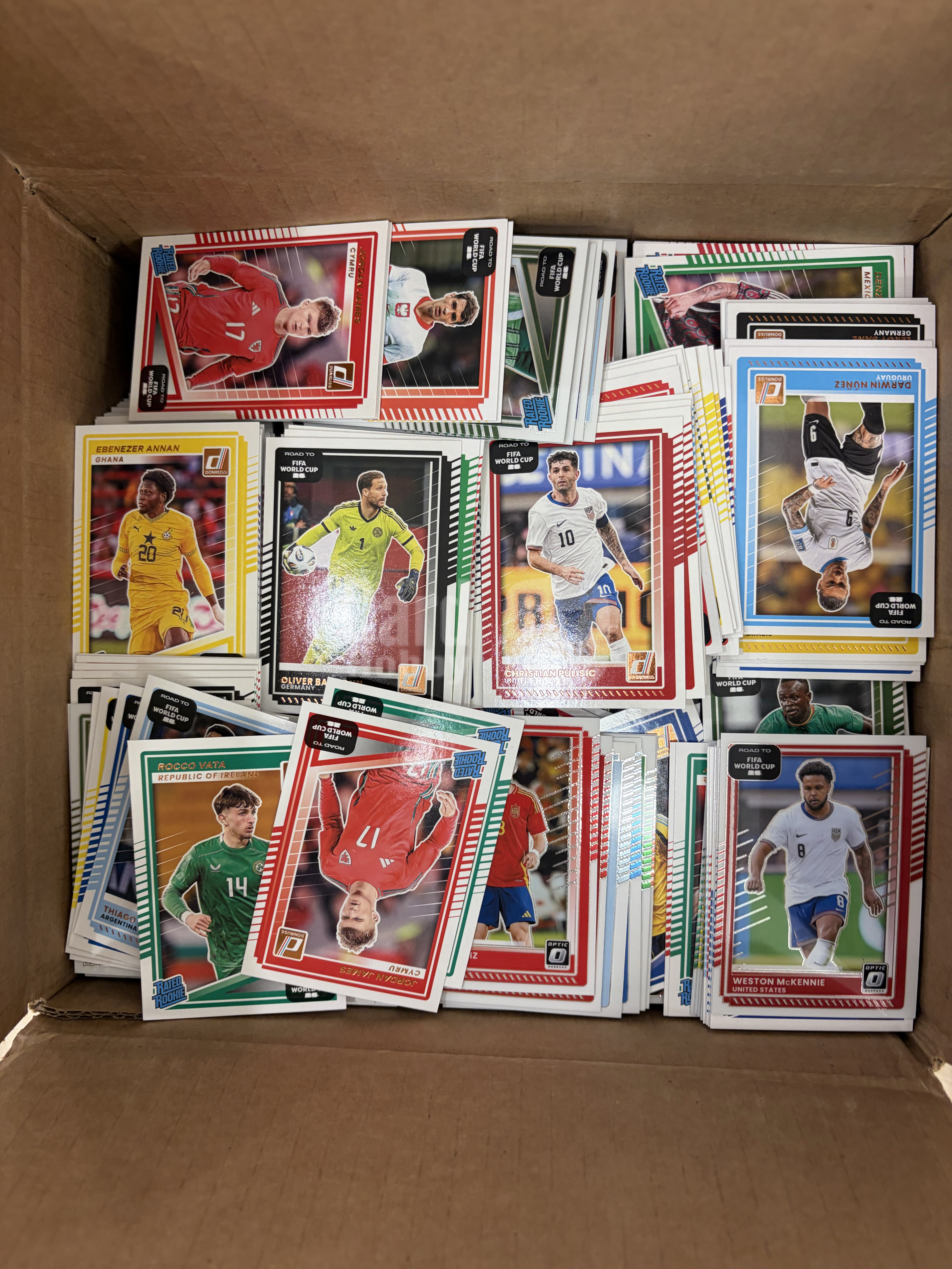 2025-26 Panini Donruss Base 帕尼尼 杜蕾斯世界杯之路 base 5000张左右打包 o版d版都有 随机出现特卡梅西c罗亚马尔莫拉等 不保人物不保卡品 顺丰到付介意勿拍 #8
