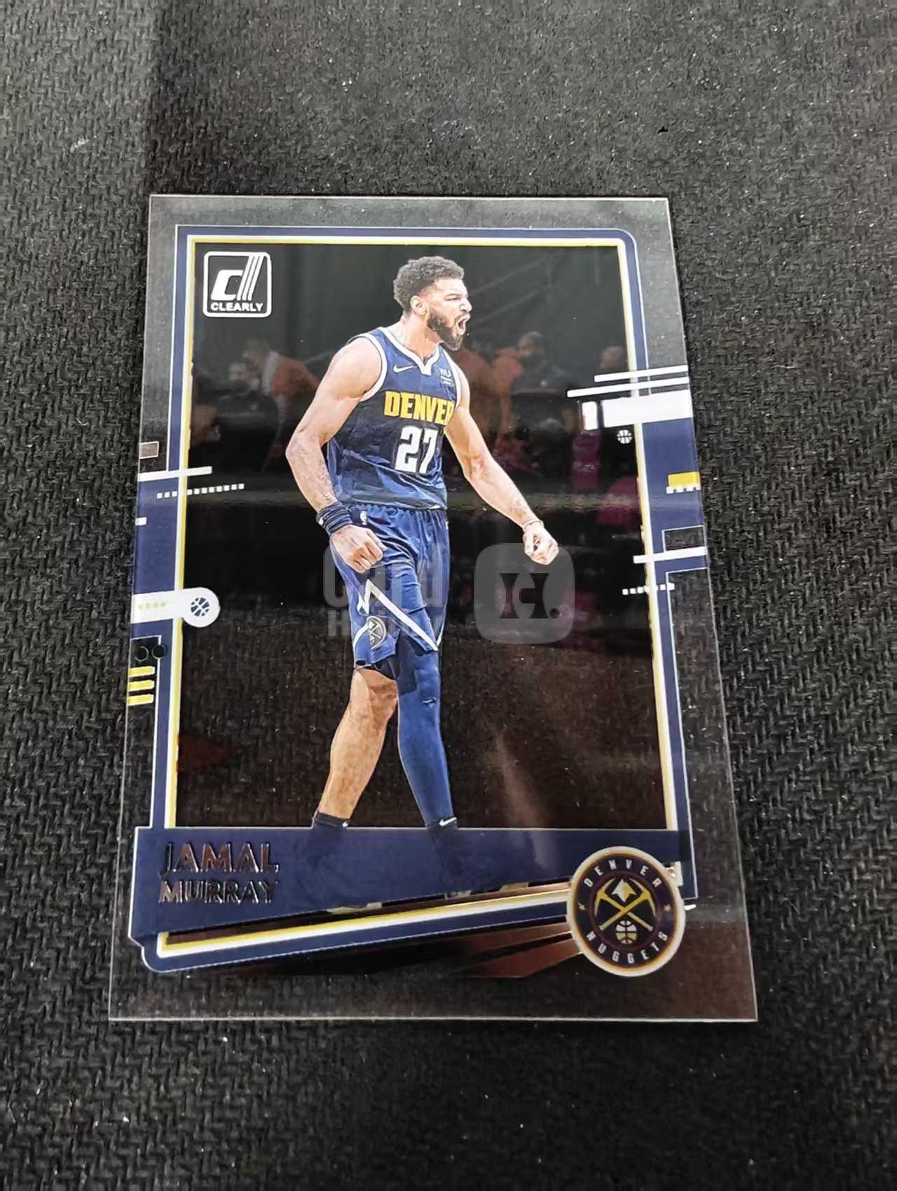 2020-21 Panini Clearly Donruss Jamal Murray 贾马尔 穆雷 掘金 杜蕾斯 胶片 划痕 边角瑕疵 #4