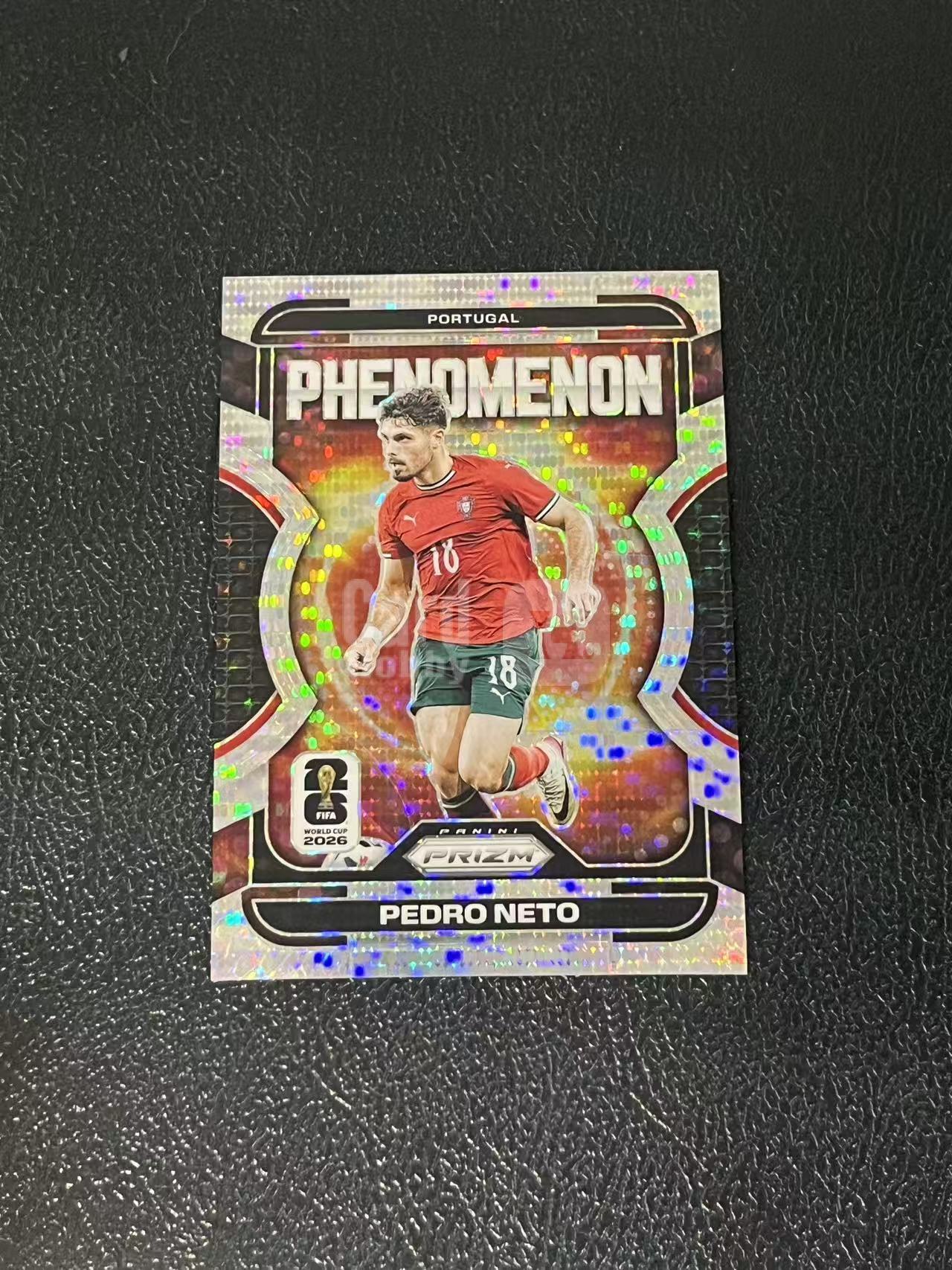 2026 Panini World Cup Prizm Pedro Neto 内托 切尔西 脉冲折 特卡 葡萄牙 世界杯 银折 实卡精美 卡品如图 LA-5