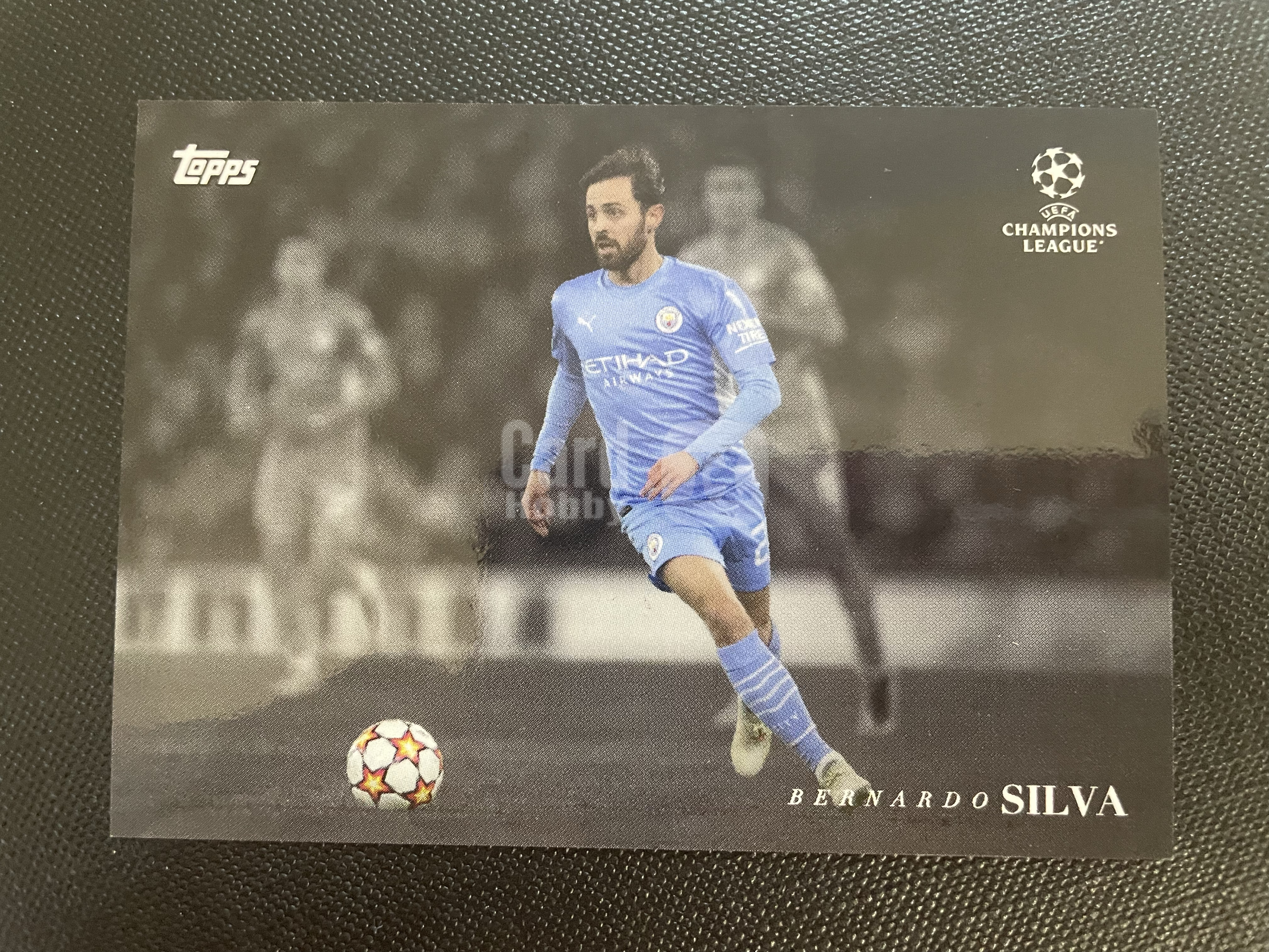 2022 Topps Ondemand Bernardo Silva 【hellfire拍卖】topps 欧冠淘汰赛小黑盒 曼城 葡萄牙 B席 贝尔纳多席尔瓦 base YN