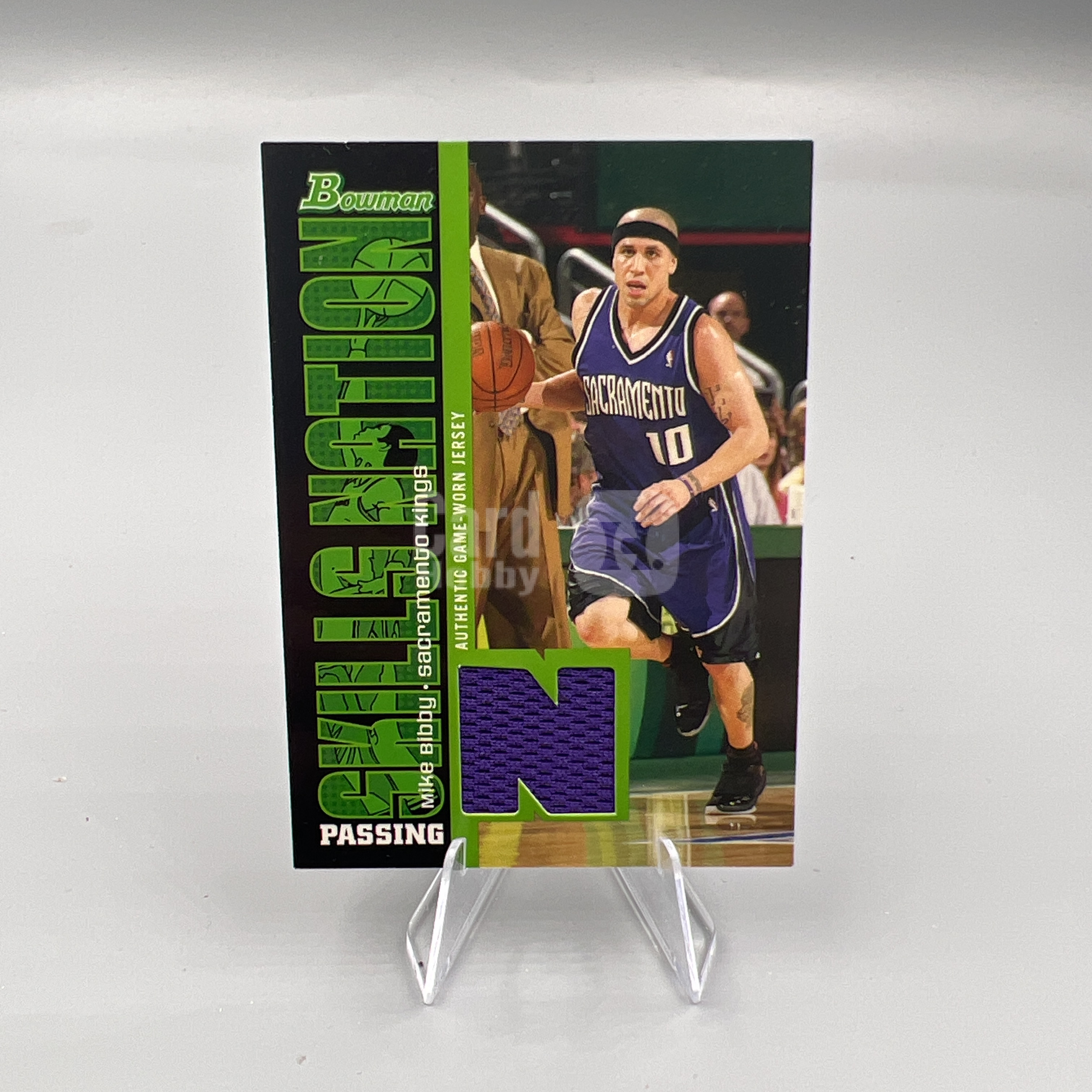 2005 Topps Bowman Mike Bibby topps 迈克 毕比 物料 老卡老特 收藏必备 卡品如图