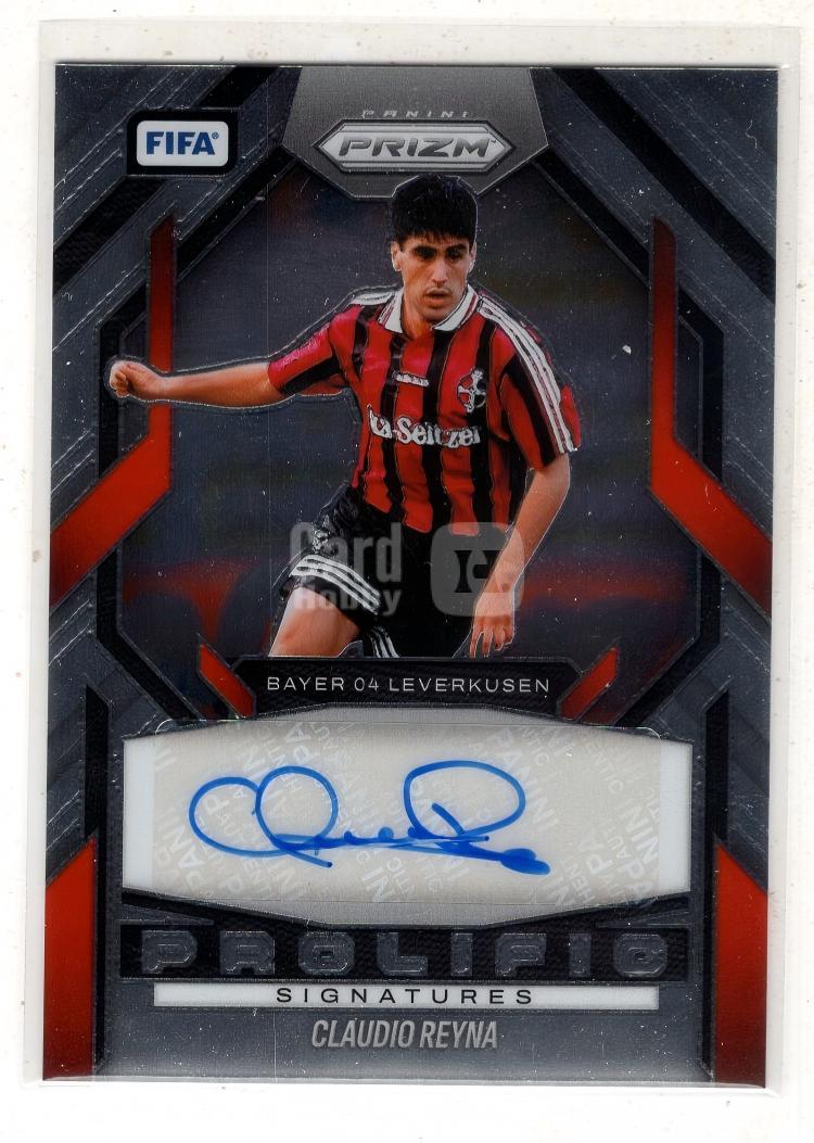 2026 Panini Prizm Claudio Reyna 【来拆波卡】FIFA 勒沃库森 克劳迪奥 雷纳 Prolific 签字 1 PSY