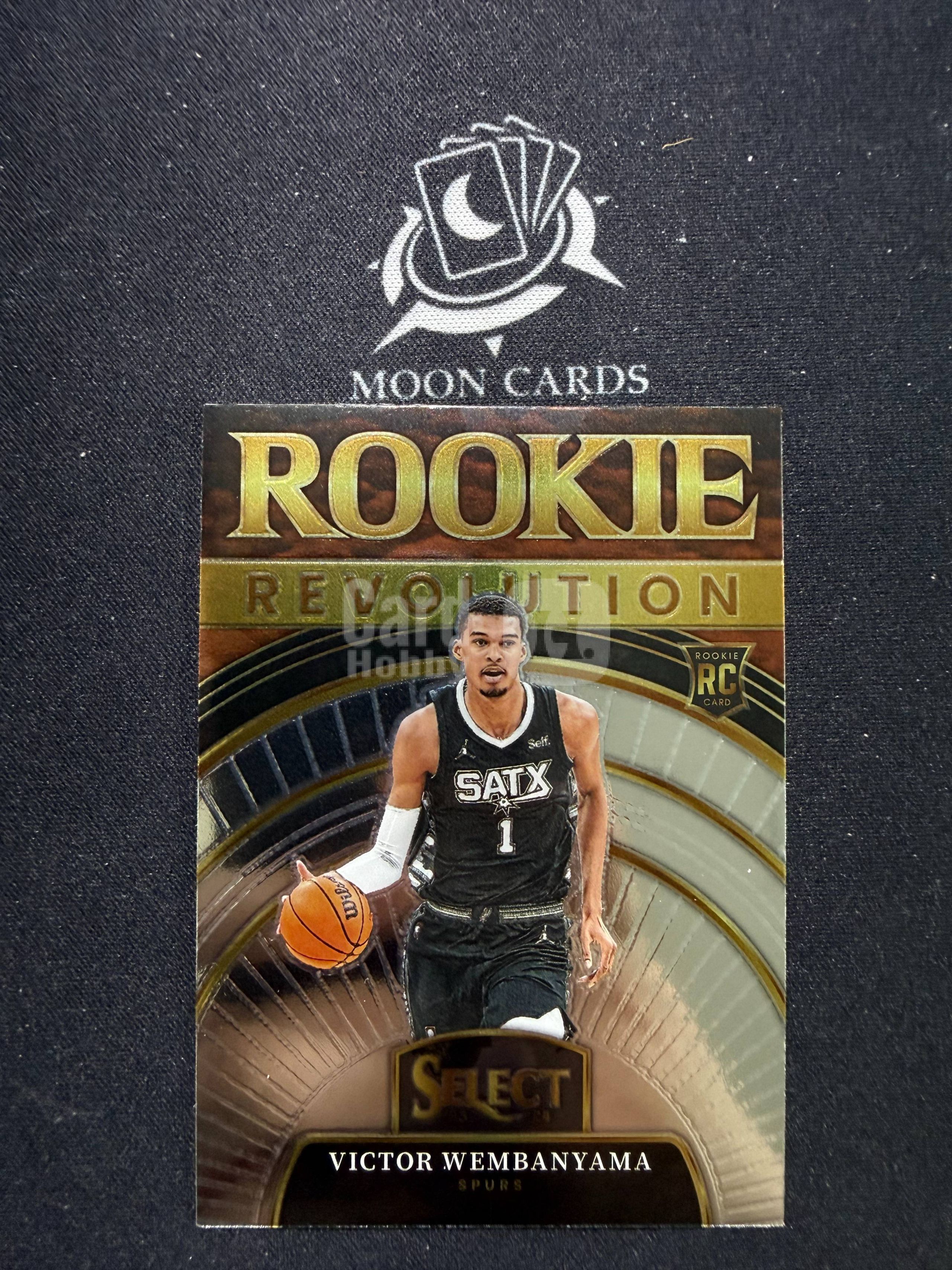 【梦卡拍卖】 2023-24 Panini select Victor Wembanyama 维克托 文班亚马 马刺 新秀 特卡 细节如图 #Ci# 三金31