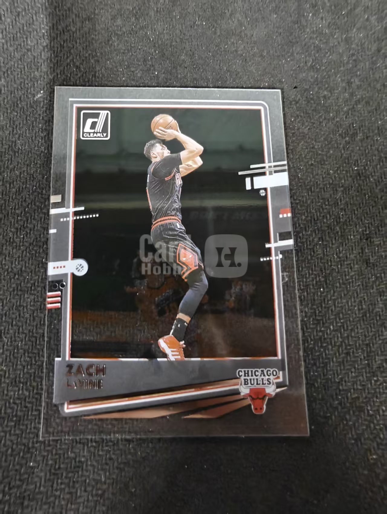 2020-21 Panini Clearly Donruss Zach LaVine 扎克 拉文 公牛 杜蕾斯 胶片 划痕 边角瑕疵 #34