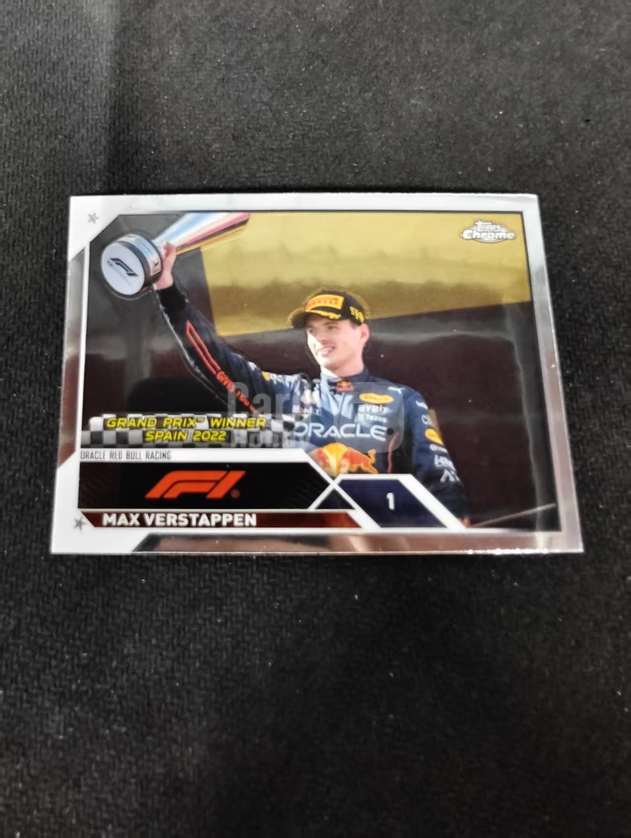 2023 Topps Chrome F1 Max Verstappen 维斯塔潘 红牛 划痕 边角瑕疵 #149