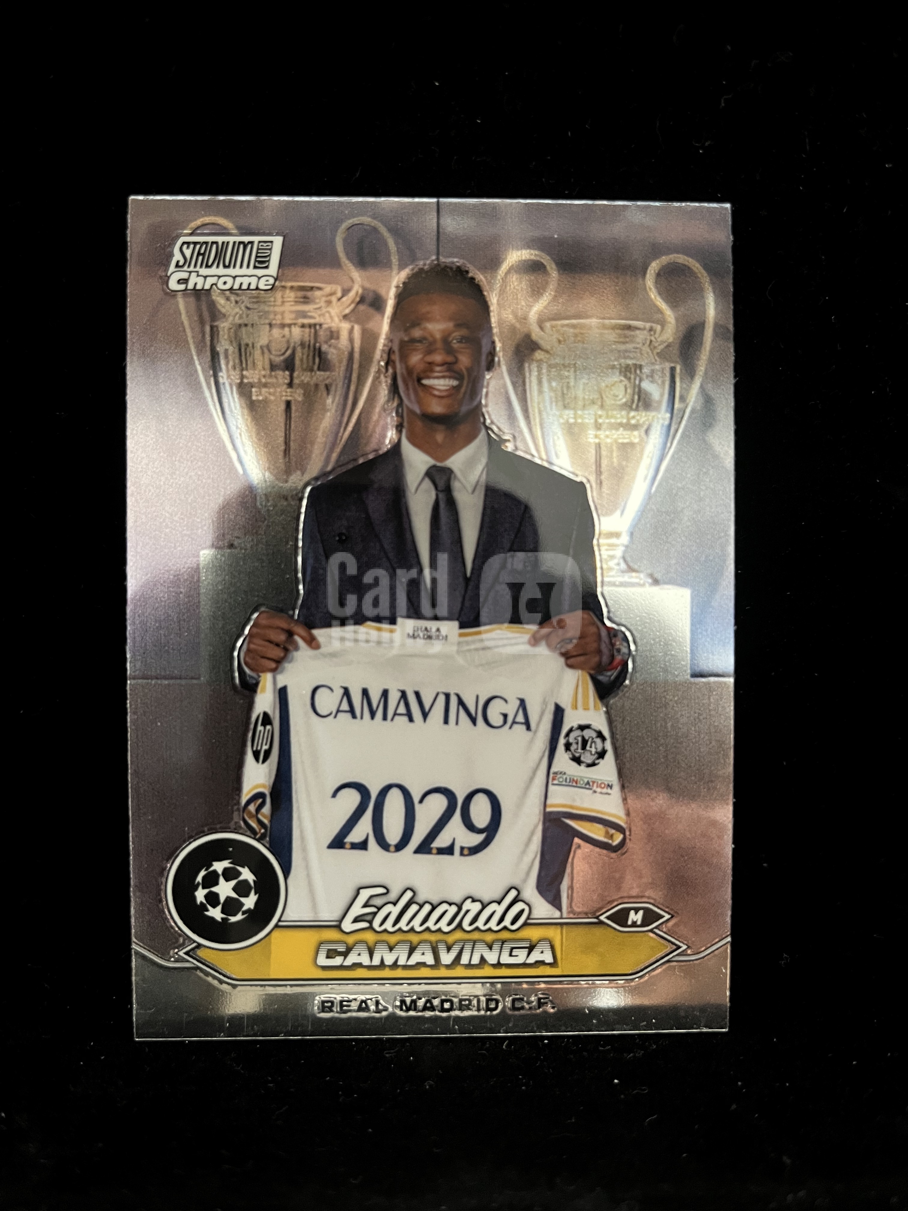 免费代拍 2024 Stadium Club Chrome 欧冠 卡马文加 Eduardo Camavinga 卡品如图#A278