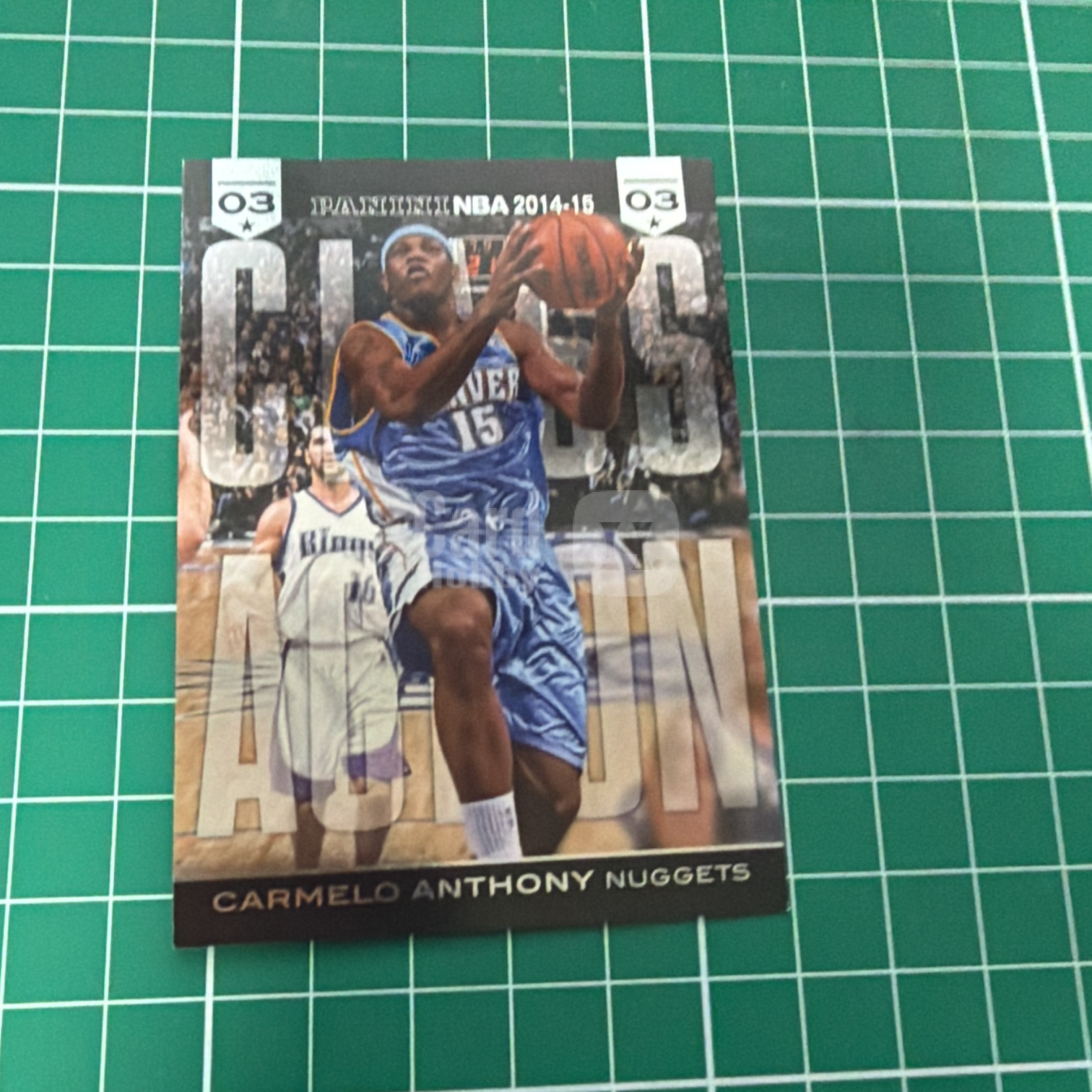 2014-15 Panini S.p.A Carmelo Anthony 中雅图/中亚图 卡梅隆安东尼 甜瓜 Class Action特卡 闪卡 新秀年选图老卡 绝版卡 稀有大比例