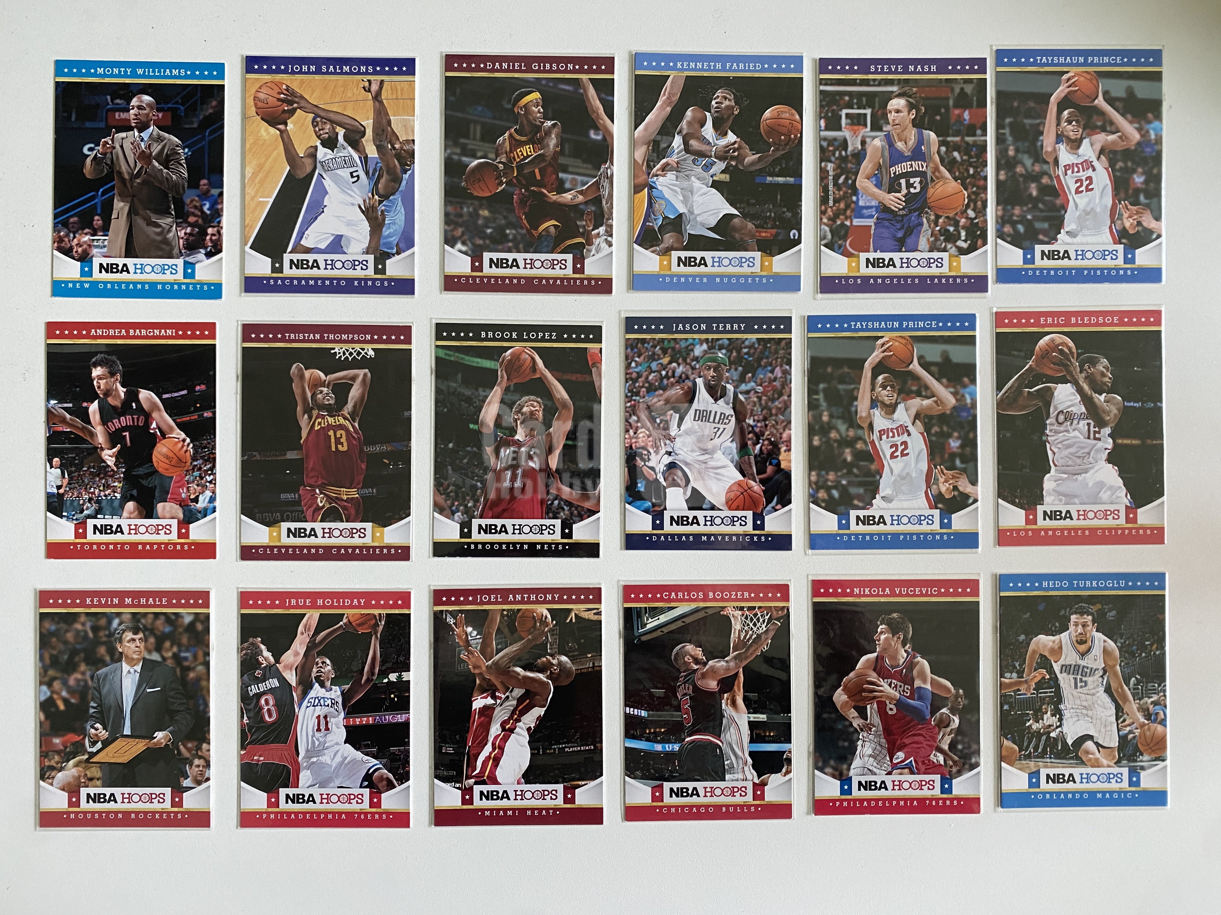 2012 Panini NBA Hoops Steve Nash 史蒂夫纳什 法里埃德 普林斯 朱霍乐迪等 15张打包 老卡 凑套