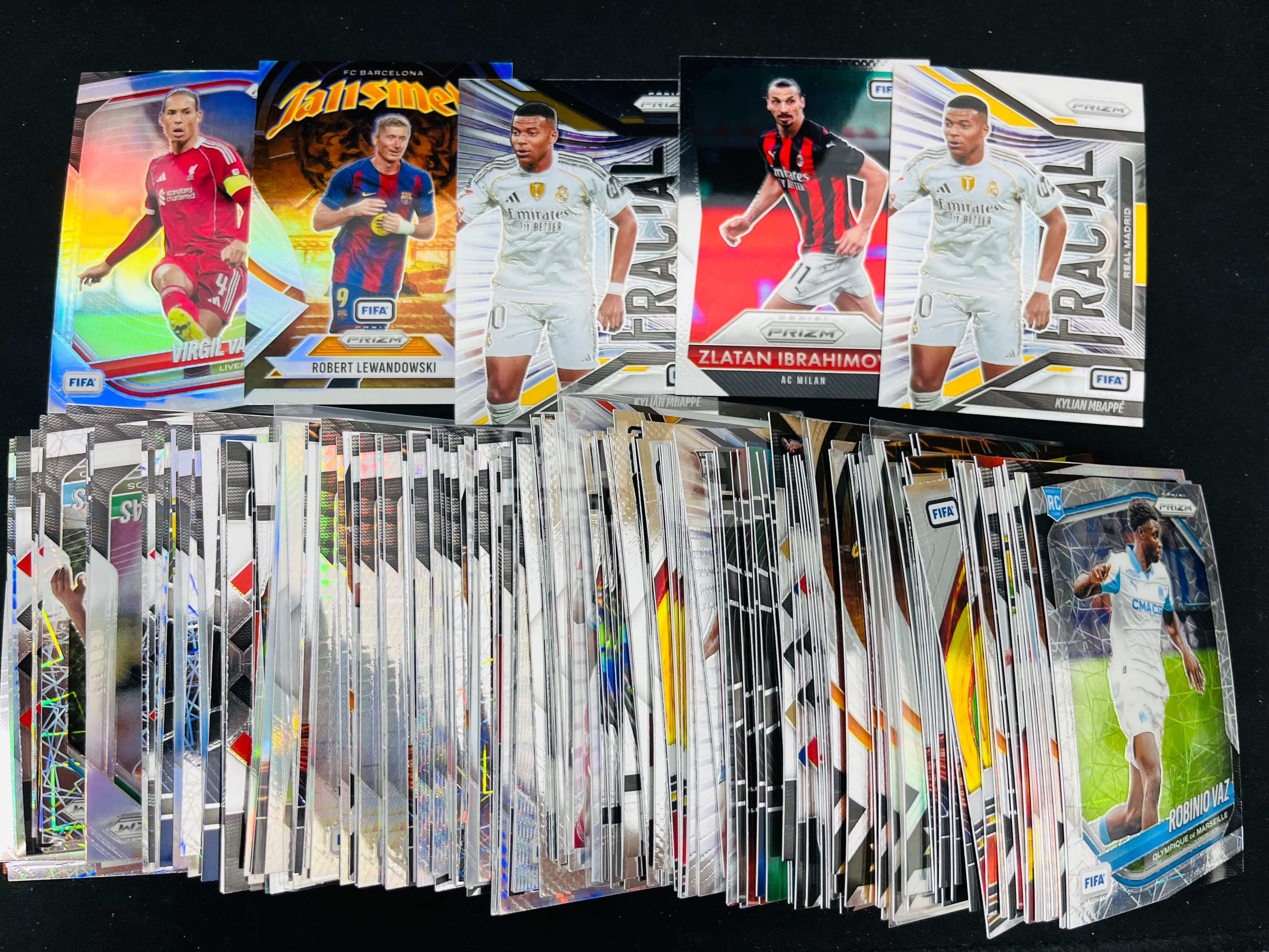 【古都代卖】 2025-26 Panini Prizm FIFA 姆巴佩 莱万多夫斯基 伊布拉希莫维奇 范戴克等 各种好人 折射 特卡 不保卡 ...