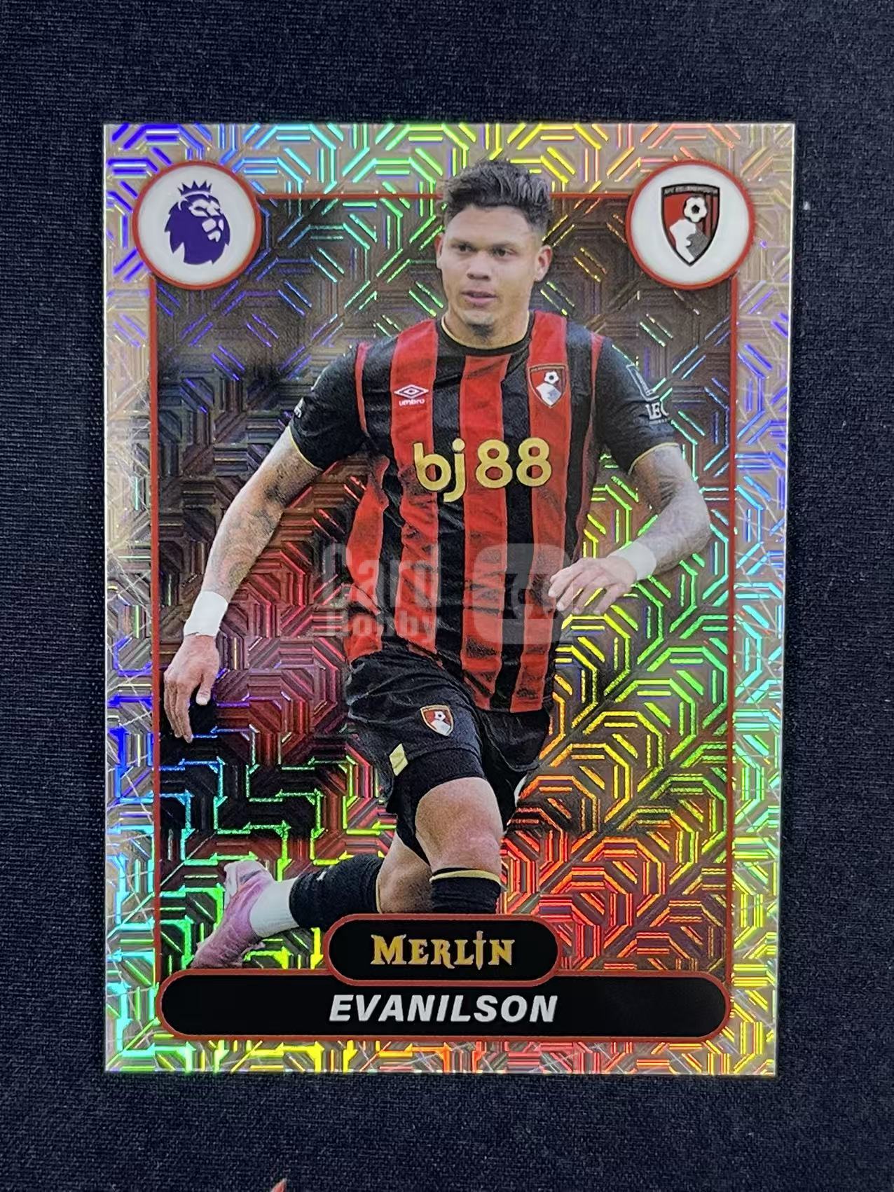 2026 Topps Premier Merlin Evanilson #6 英超梅林 埃万尼尔森 Bournemouth伯恩茅斯 Mojo折base 卡品如图