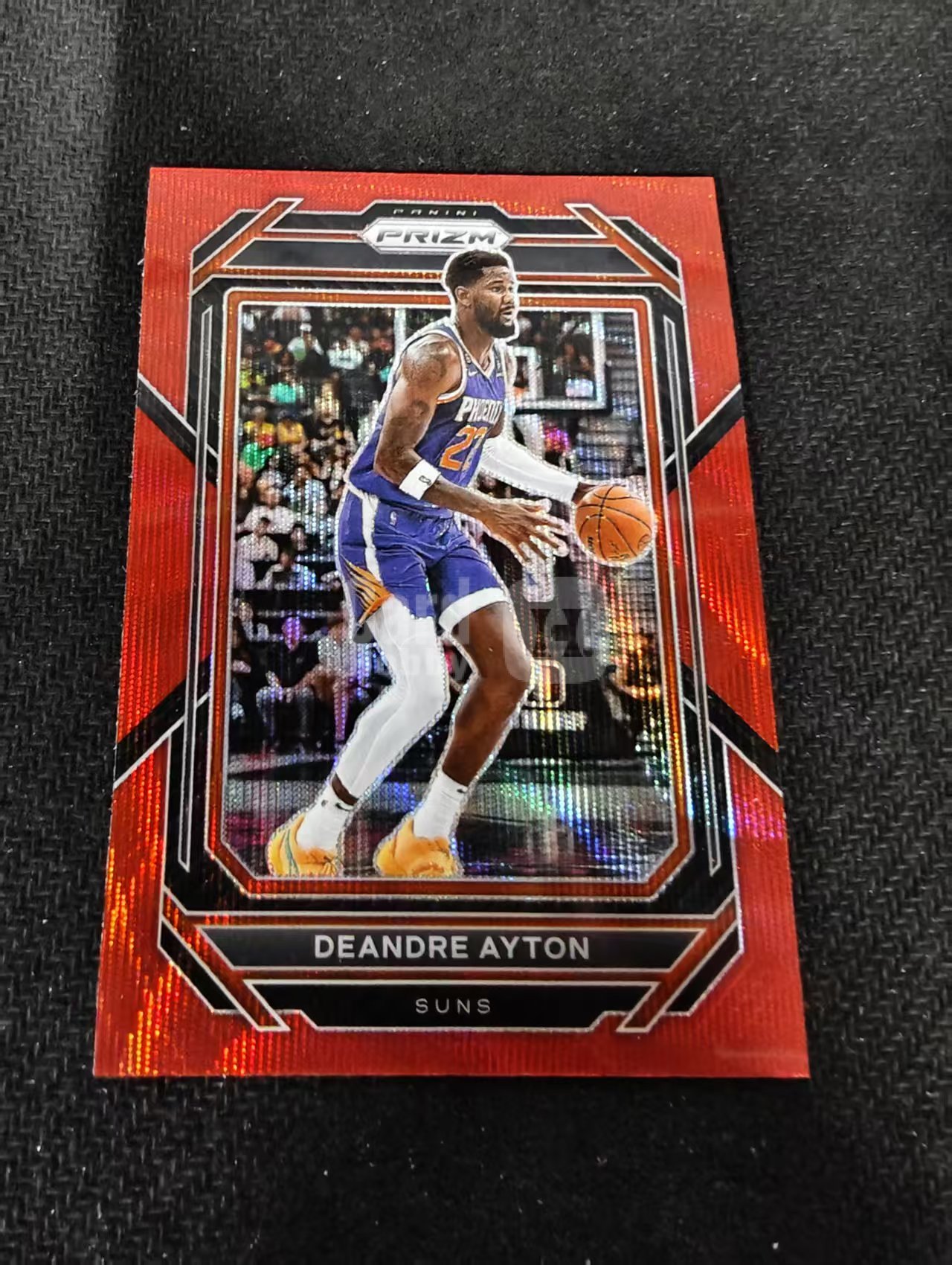 2022-23 Panini Prizm Deandre Ayton 德安德烈 艾顿 太阳 红波纹 PZ 划痕 边角瑕疵 #135