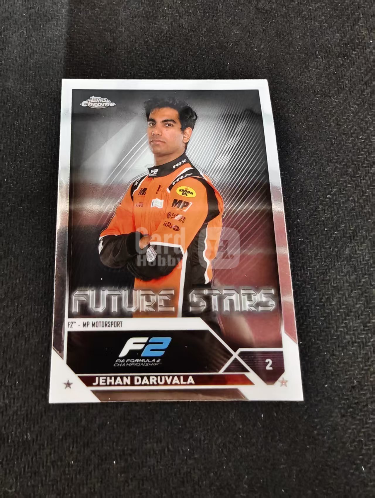 2023 Topps Chrome Jehan Daruvala 杰汉 达鲁瓦拉 F2 F1 划痕 边角瑕疵 #81