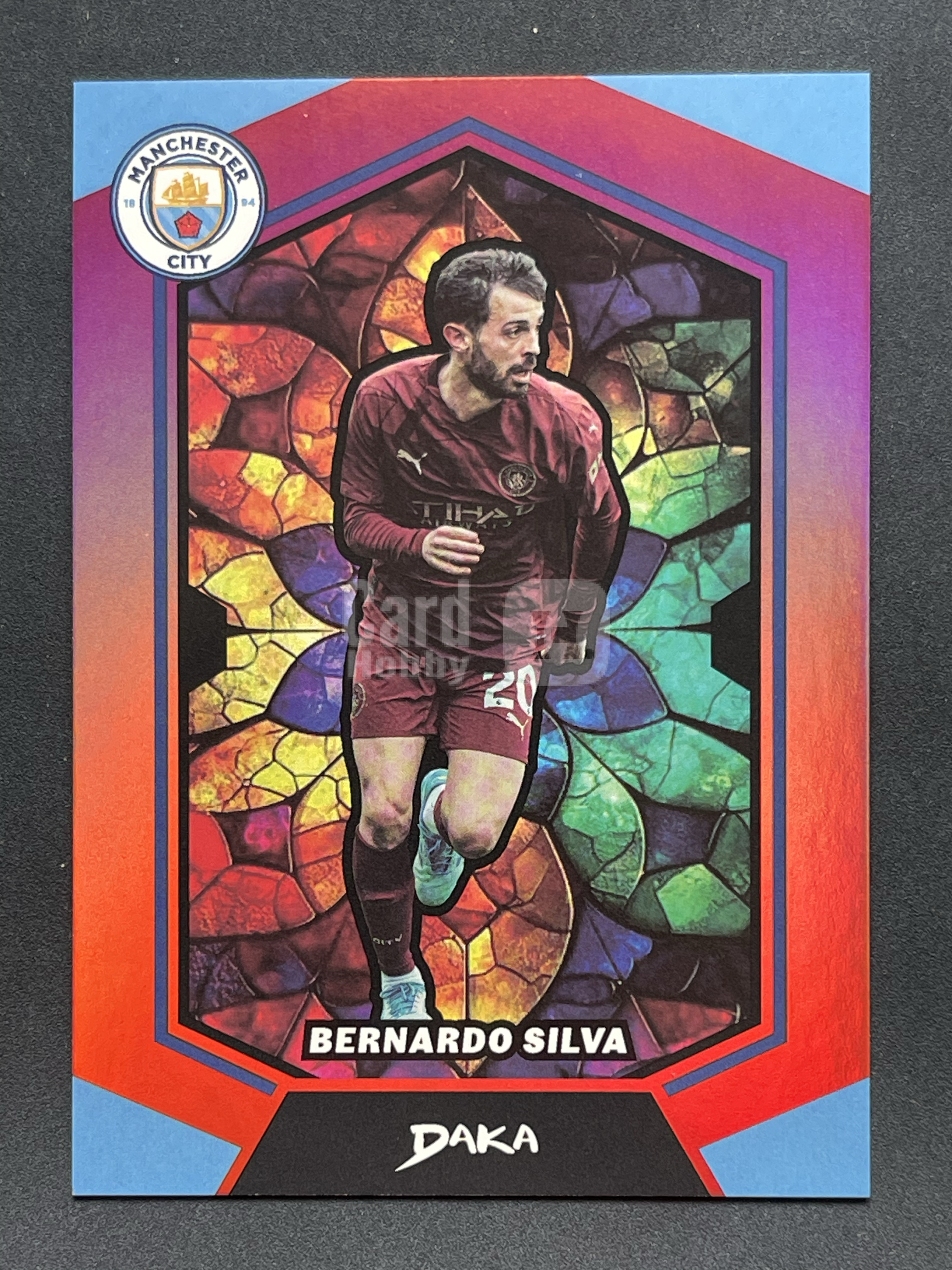 2025 DAKA 曼城 Bernardo Silva 葡萄牙 C罗队友 贝尔纳多希尔瓦 B席 33/50编 银折 卡品如图 值得收藏